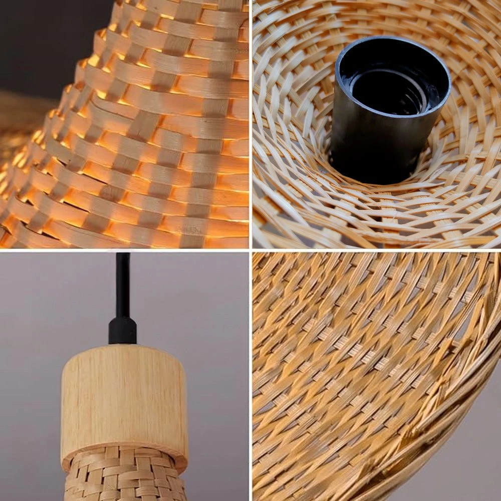 Toolight BAMBUKO PAKABINAMAS ŠVIESTUVAS APP1642-1CP 30cm aprašymas - Prekės nuotrauka
