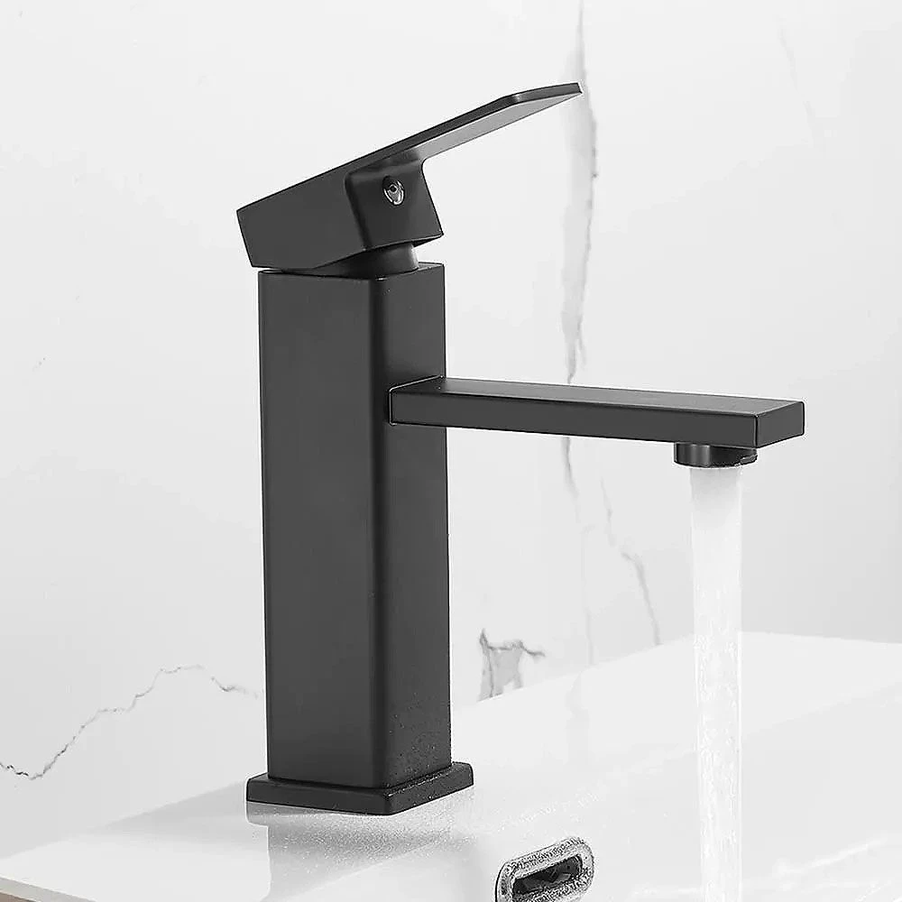Bathroom faucet calani low SIENA juodas aprašymas - Prekės nuotrauka