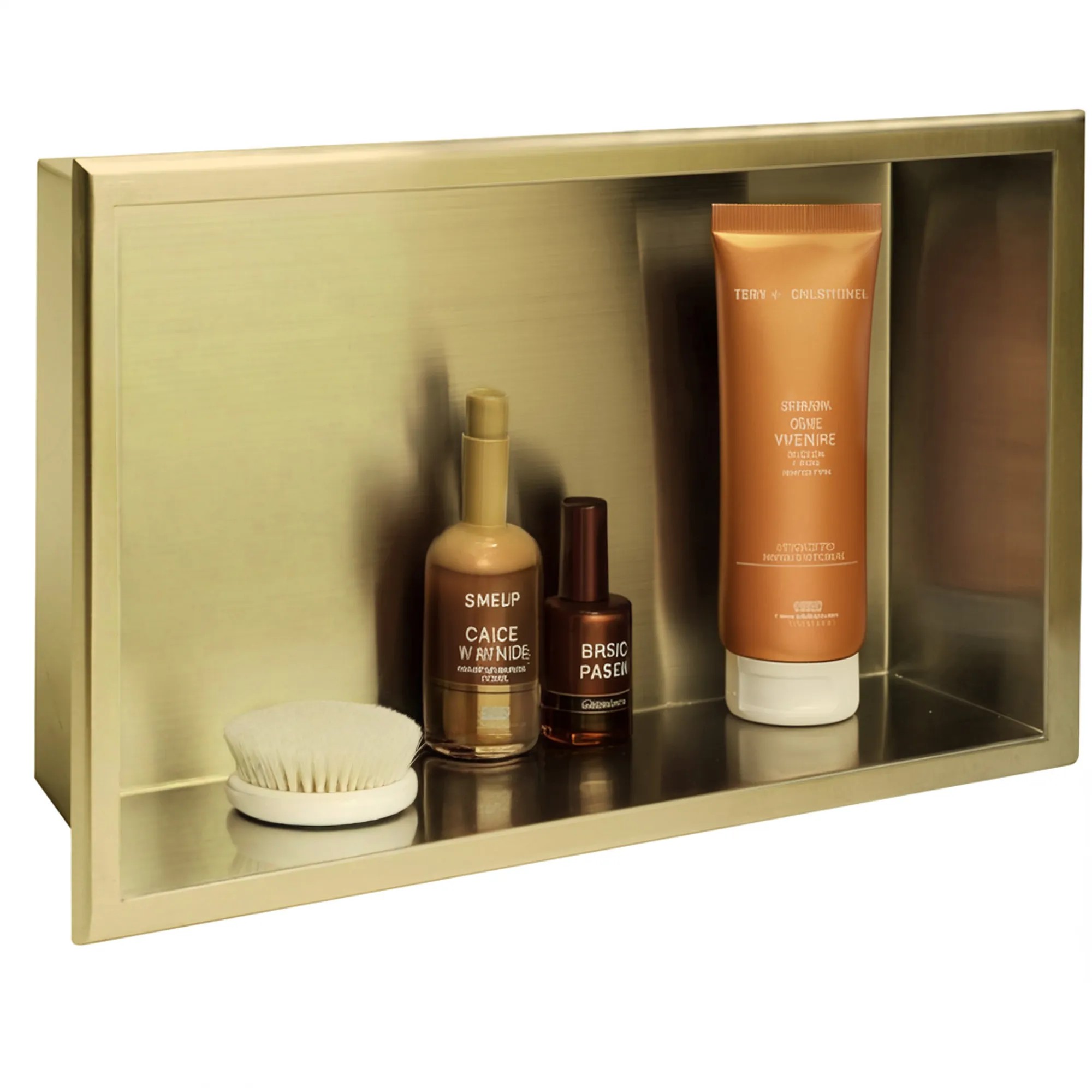 rea Bathroom Shelf 30x45 Gold aprašymas - Prekės nuotrauka