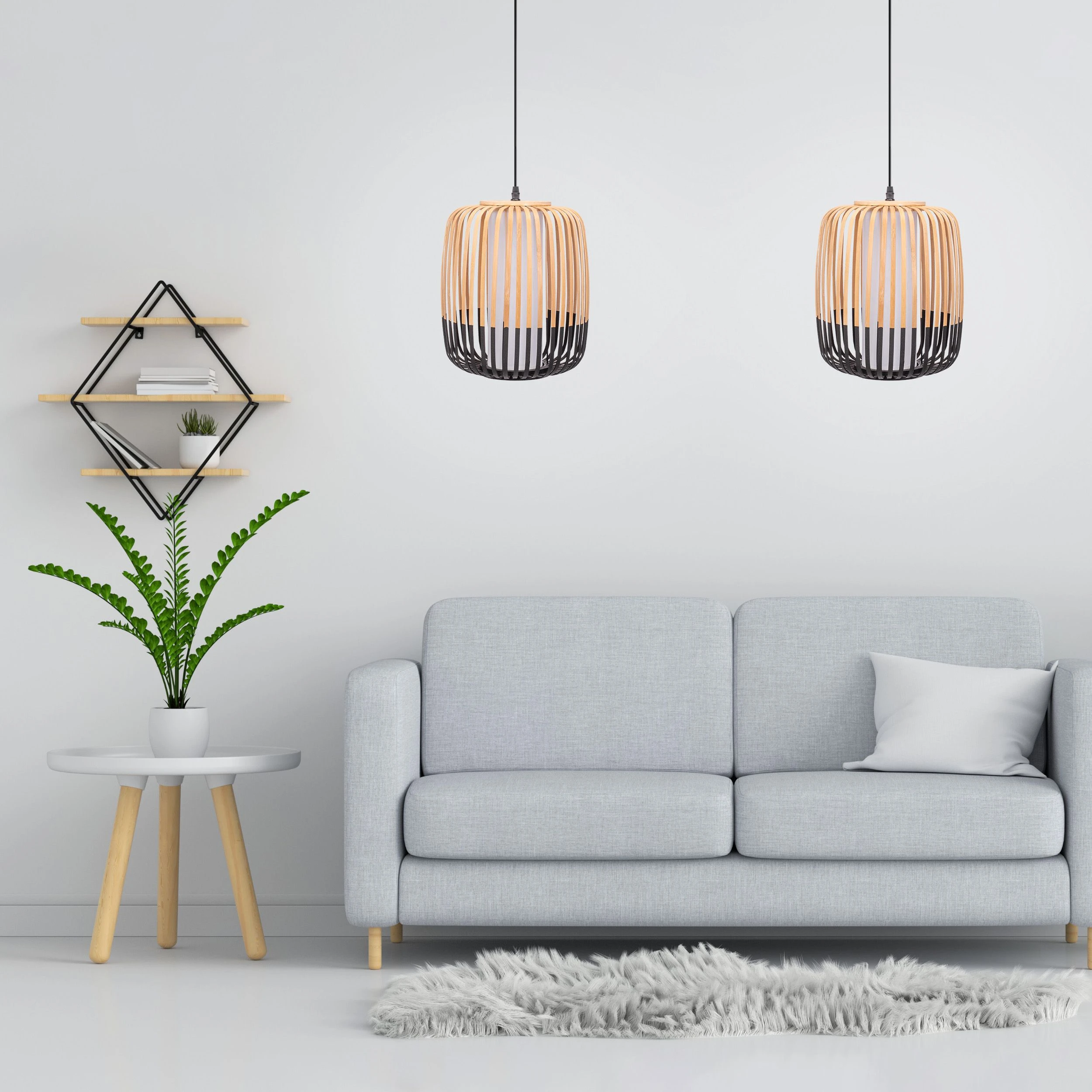 Toolight Boho pakabinamas šviestuvas APP1274-1CP aprašymas - Prekės nuotrauka