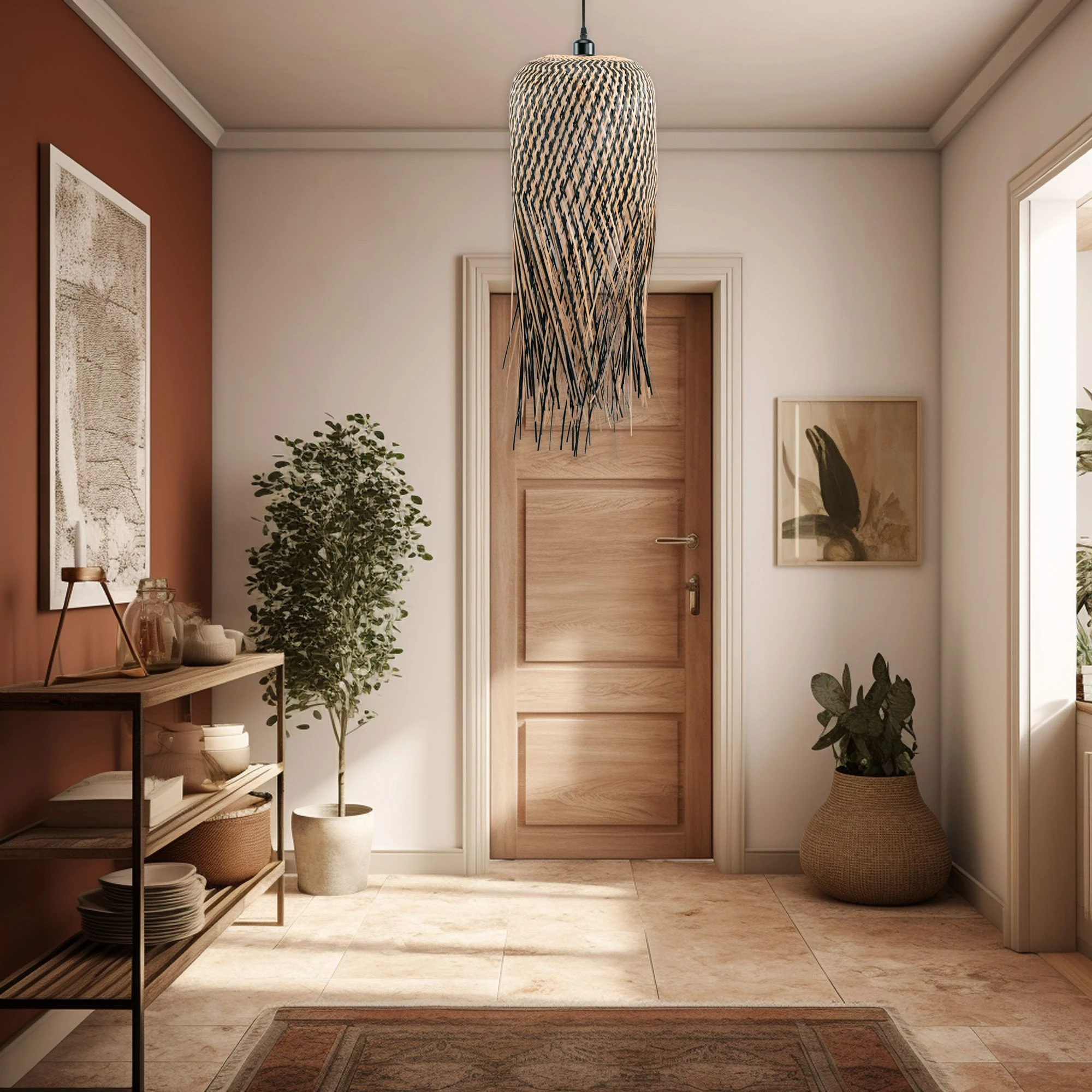 Toolight Boho pakabinamas šviestuvas APP1276-1CP aprašymas - Prekės nuotrauka