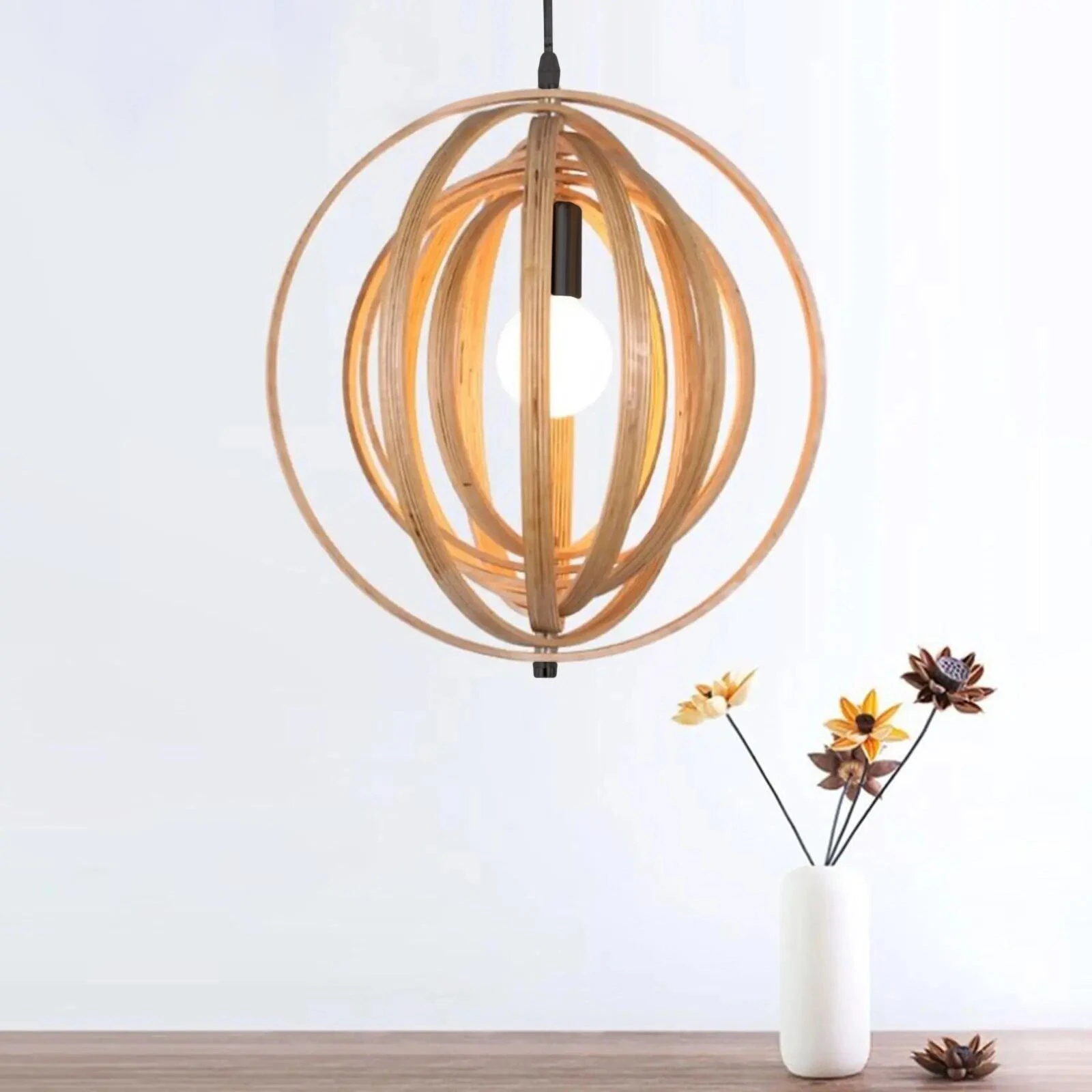 Toolight Boho pakabinamas šviestuvas APP1278-1CP aprašymas - Prekės nuotrauka