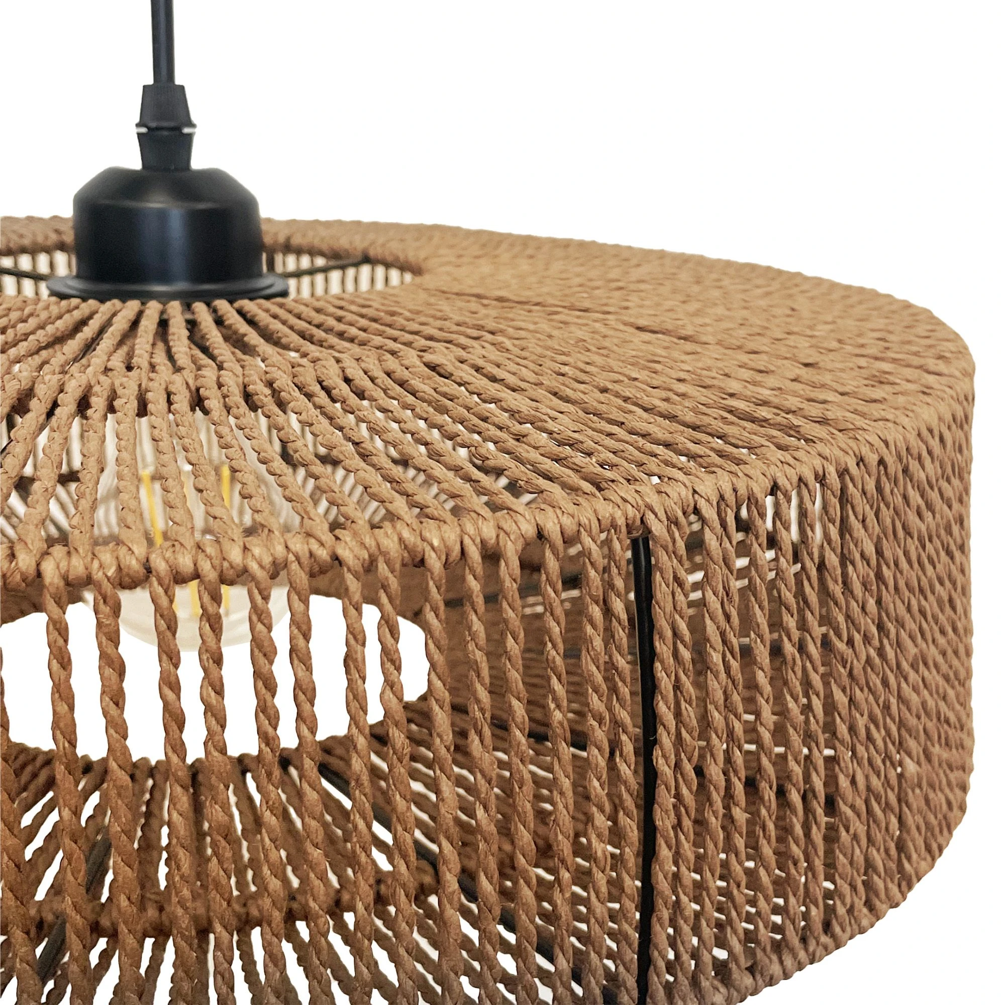 Toolight Boho pakabinamas šviestuvas APP1294-1PC rusvai gelsvas aprašymas - Prekės nuotrauka