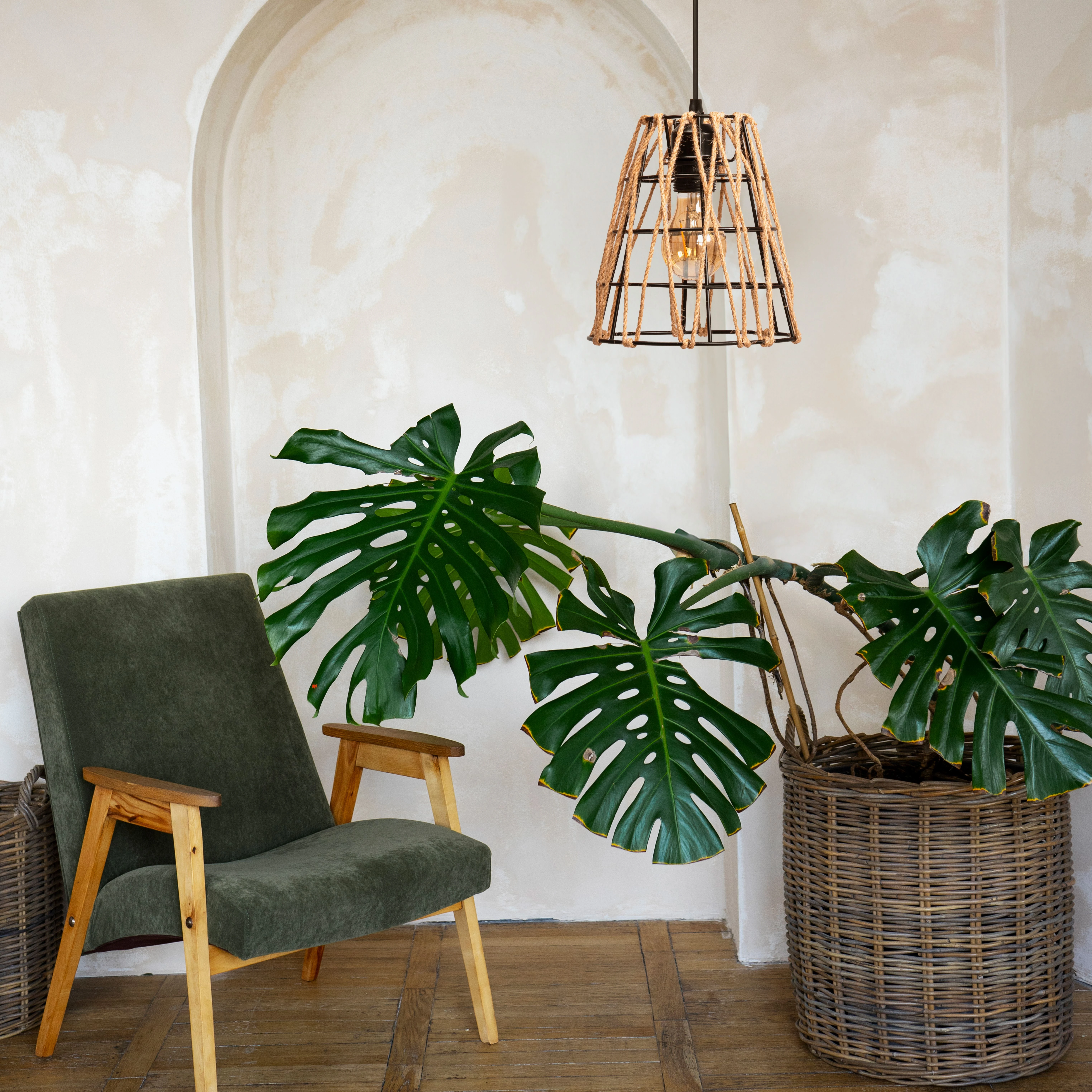 Toolight Boho pakabinamas šviestuvas APP1318-1CP aprašymas - Prekės nuotrauka
