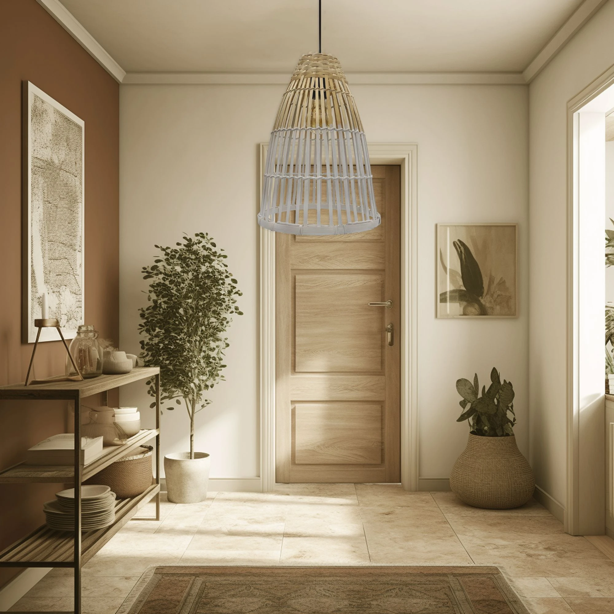 Toolight Boho pakabinamas šviestuvas APP1329-1CP aprašymas - Prekės nuotrauka