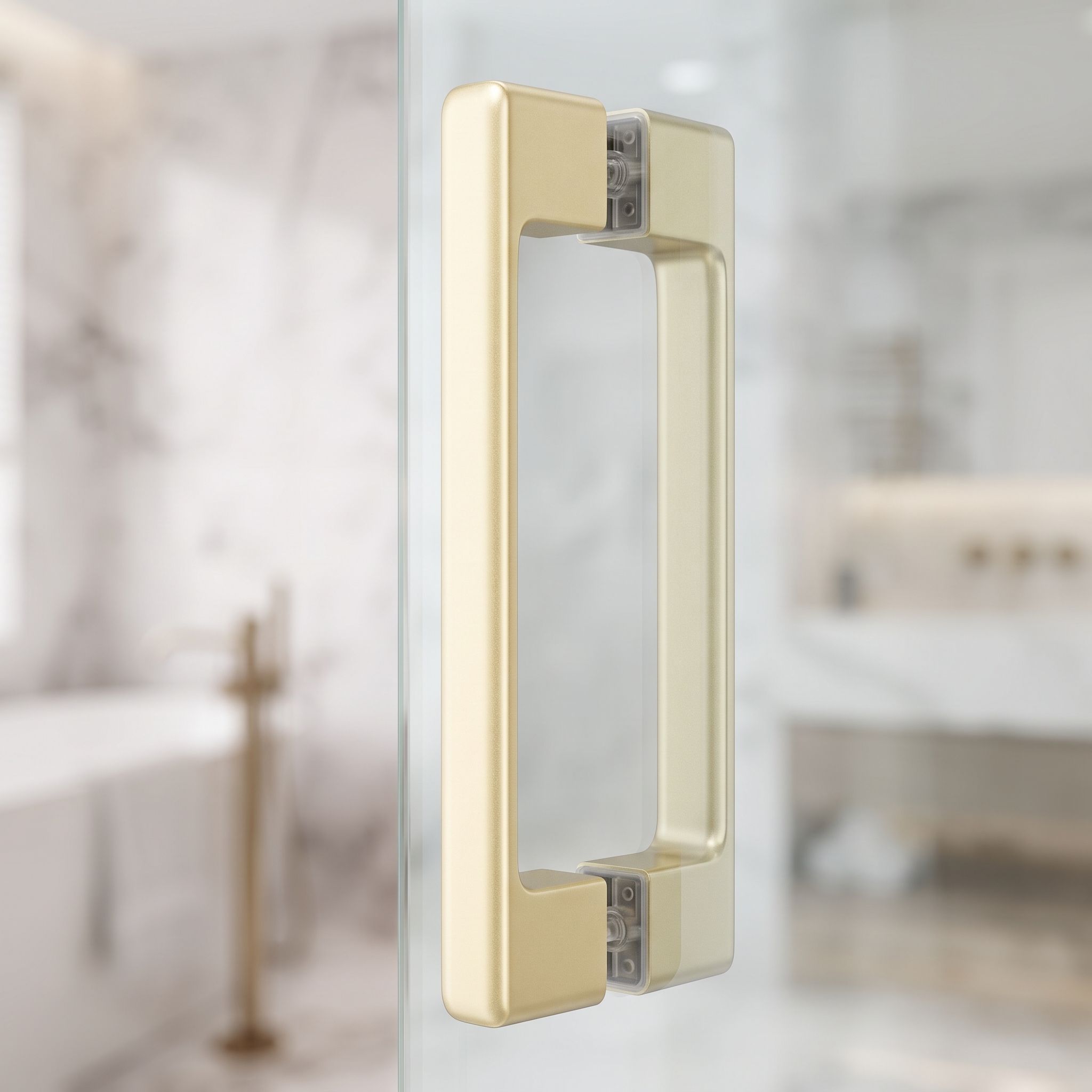 Dušo Durų Rankena Rea 02 Brushed Gold aprašymas - Prekės nuotrauka