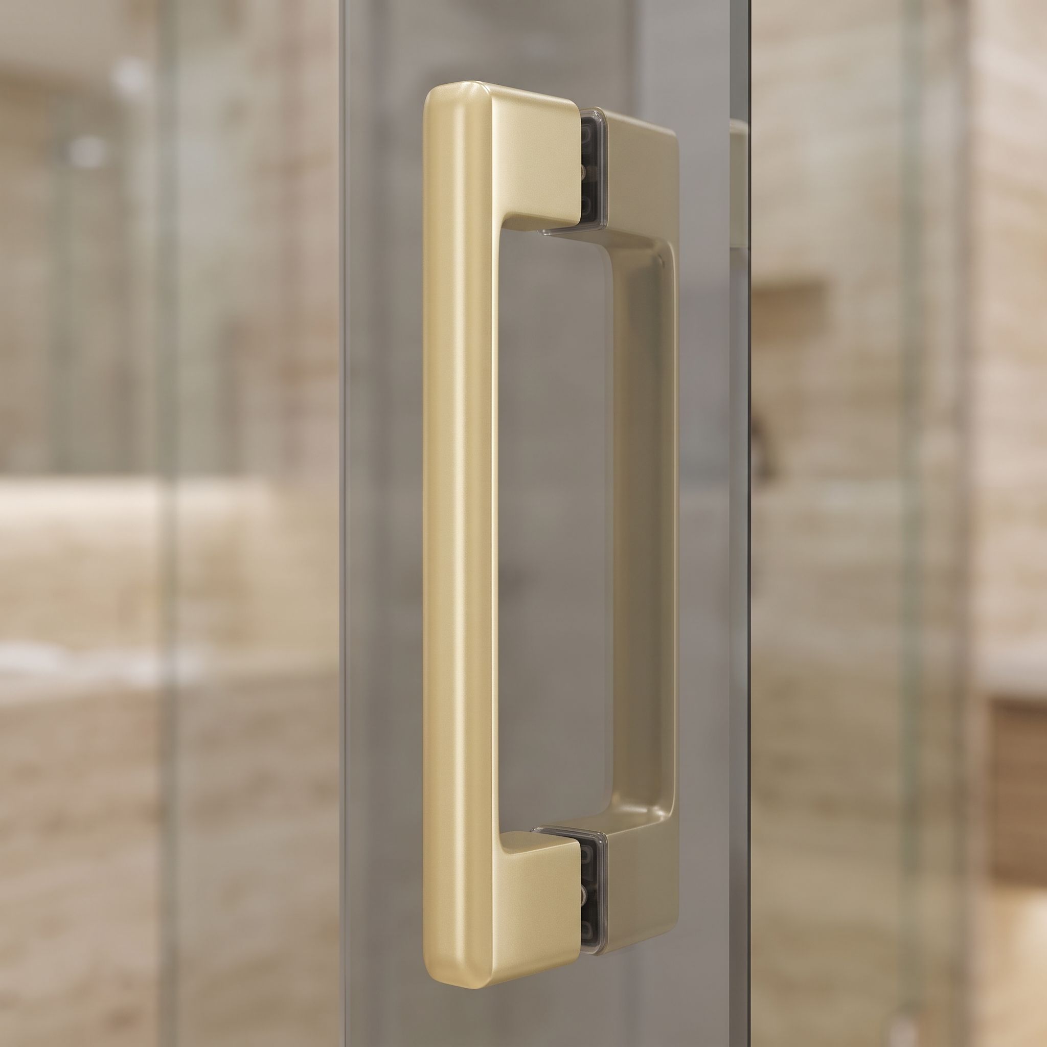 Dušo Durų Rankena Rea 02 Brushed Gold aprašymas - Prekės nuotrauka
