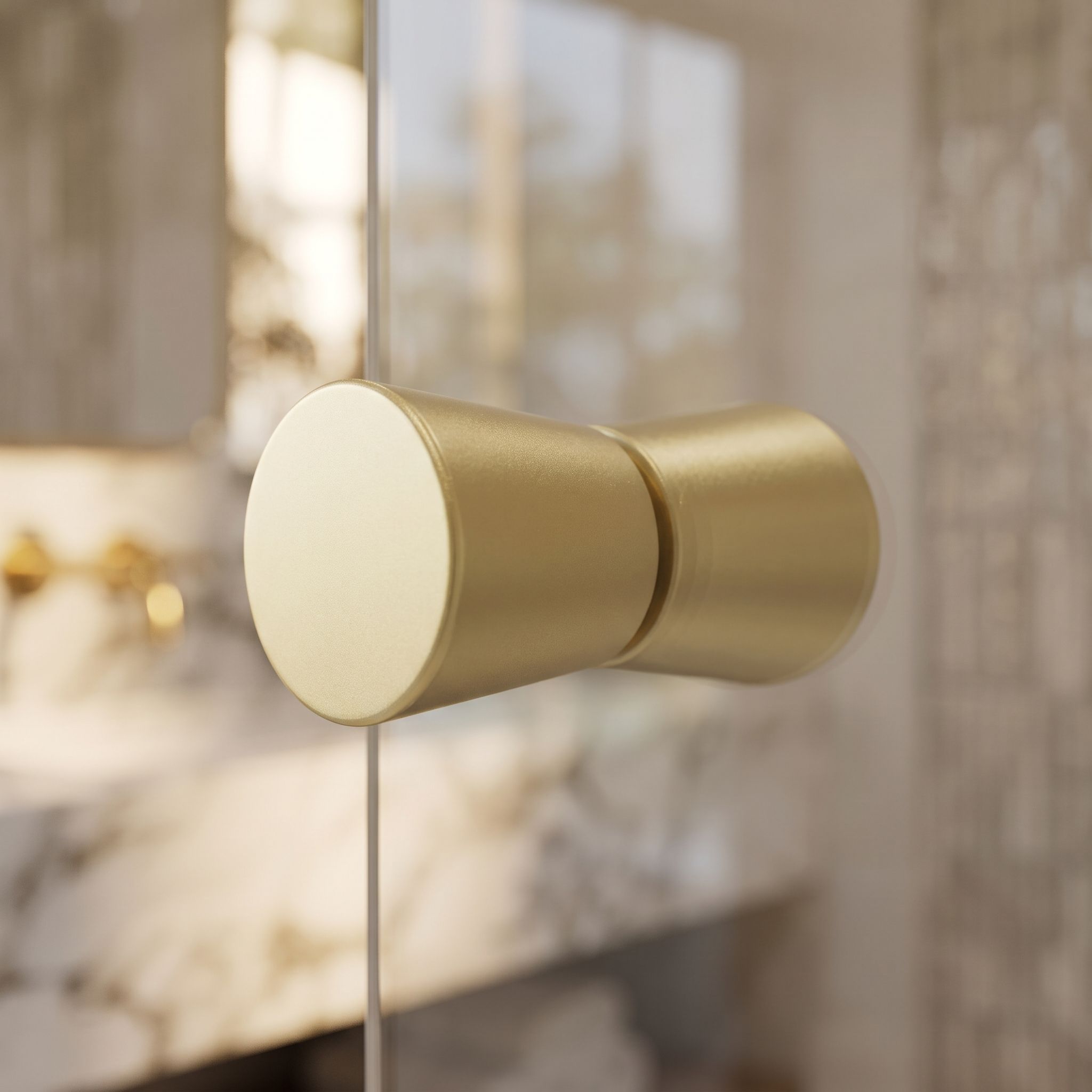 Dušo Durų Rankena Rea 03 Brushed Gold aprašymas - Prekės nuotrauka