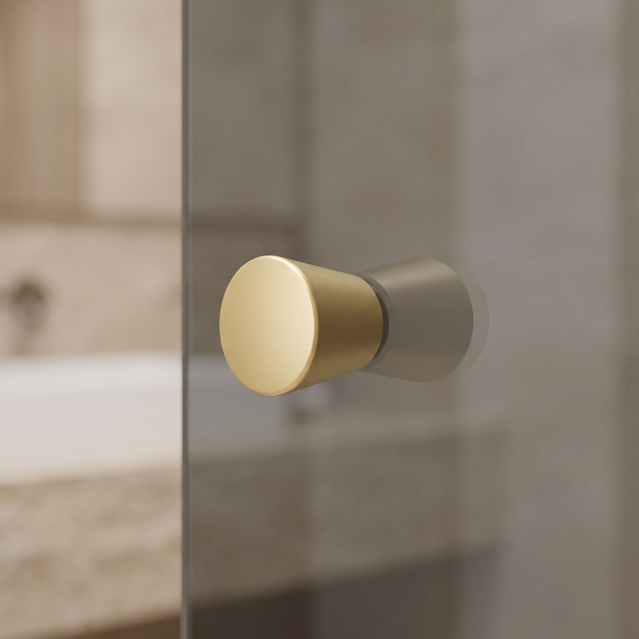Dušo Durų Rankena Rea 03 Brushed Gold aprašymas - Prekės nuotrauka