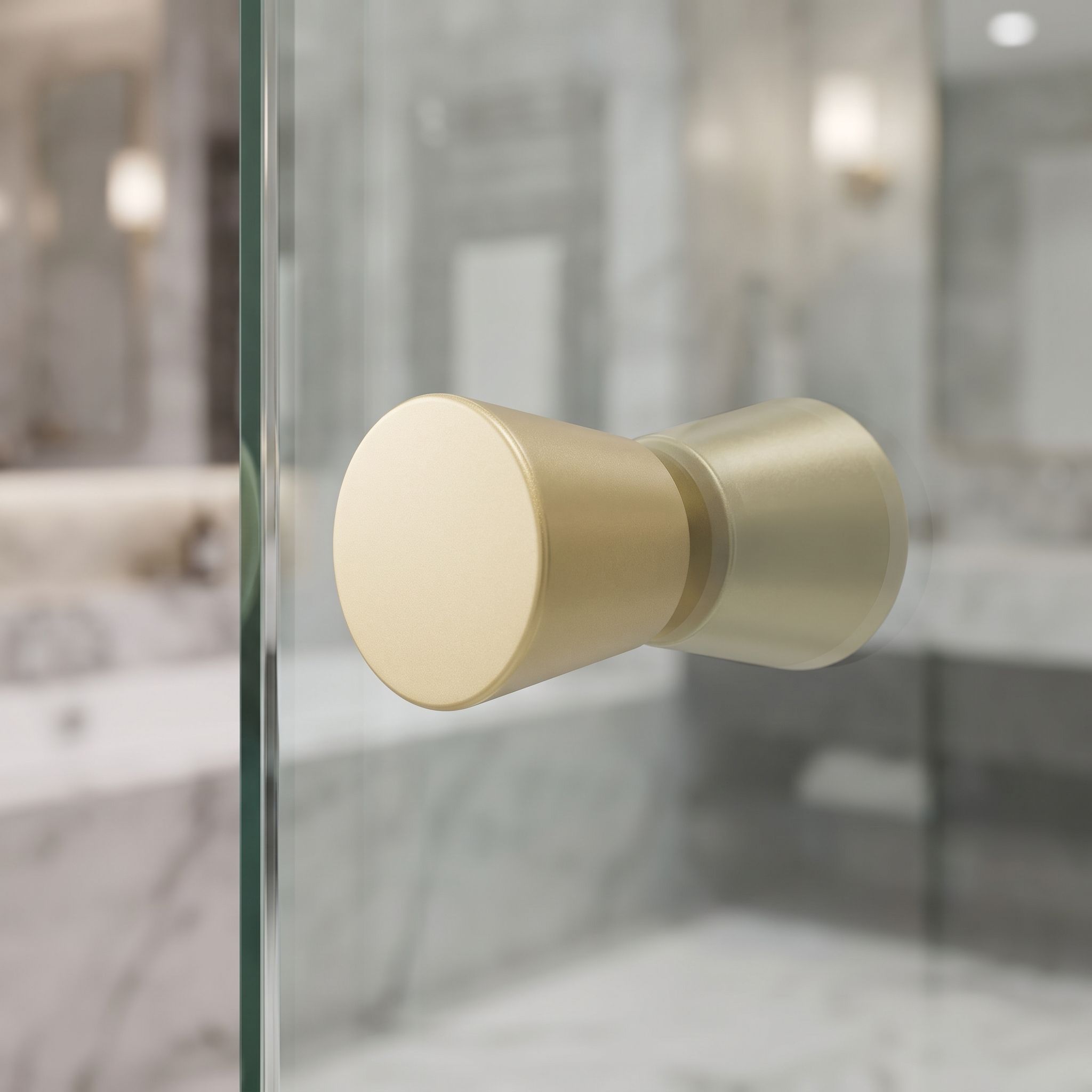 Dušo Durų Rankena Rea 03 Brushed Gold aprašymas - Prekės nuotrauka