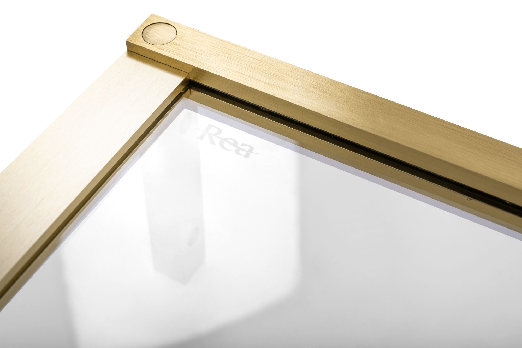Dušo durys Rea Hugo 100 Gold + profilis aprašymas - Prekės nuotrauka