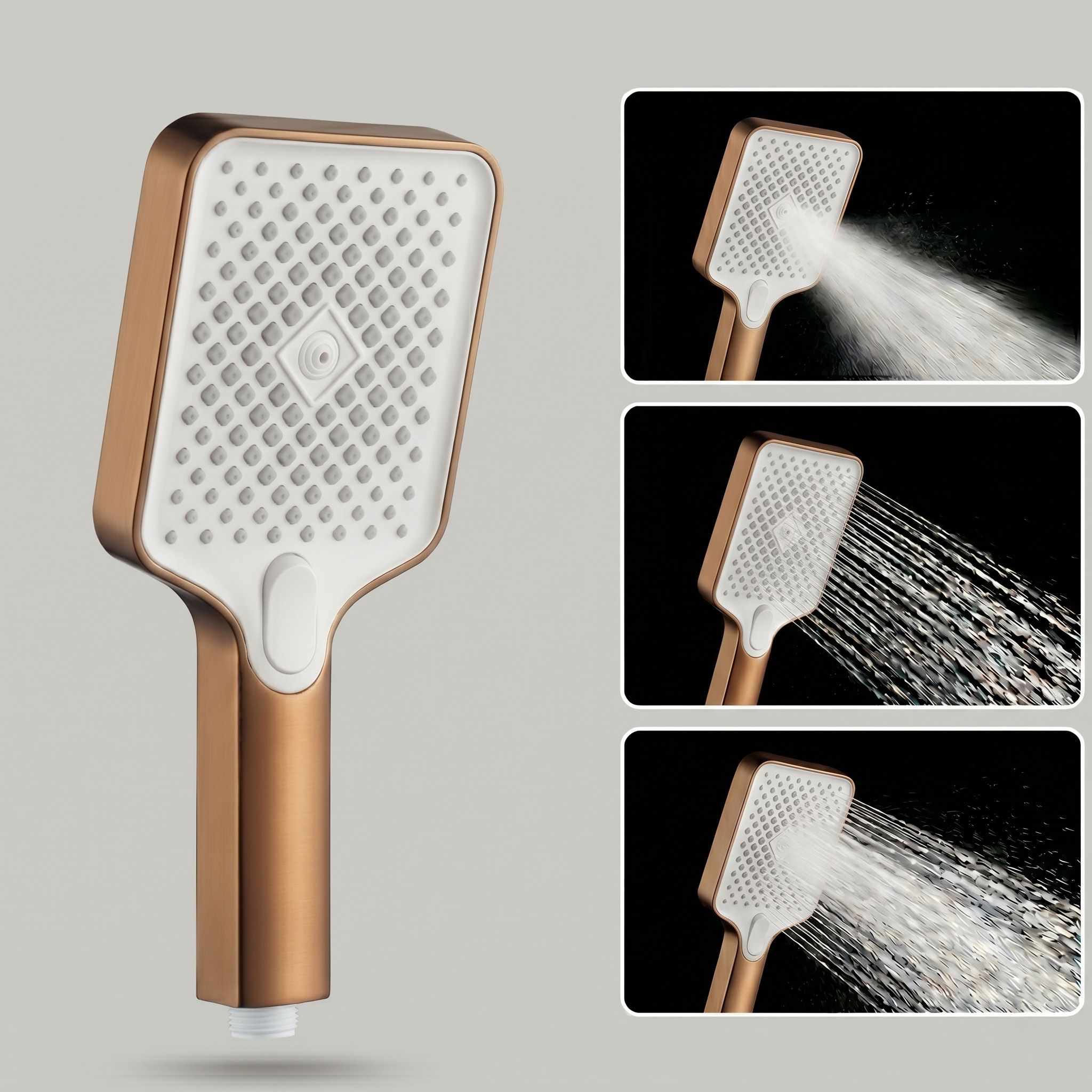Dušo galvutė Rea JS-031 BRUSH COPPER aprašymas - Prekės nuotrauka