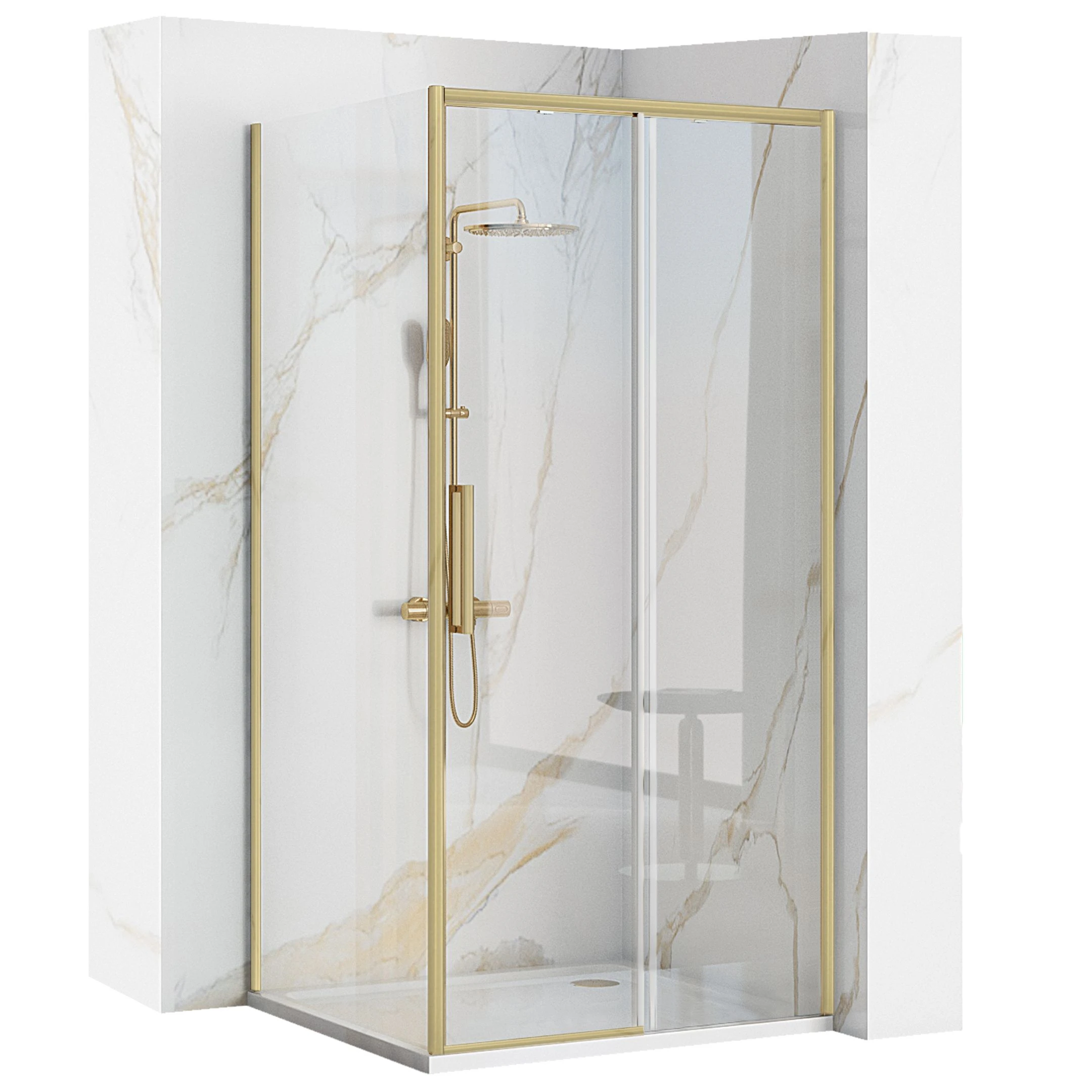 rea Dušo kabina Rapid Slide Gold aprašymas - Prekės nuotrauka