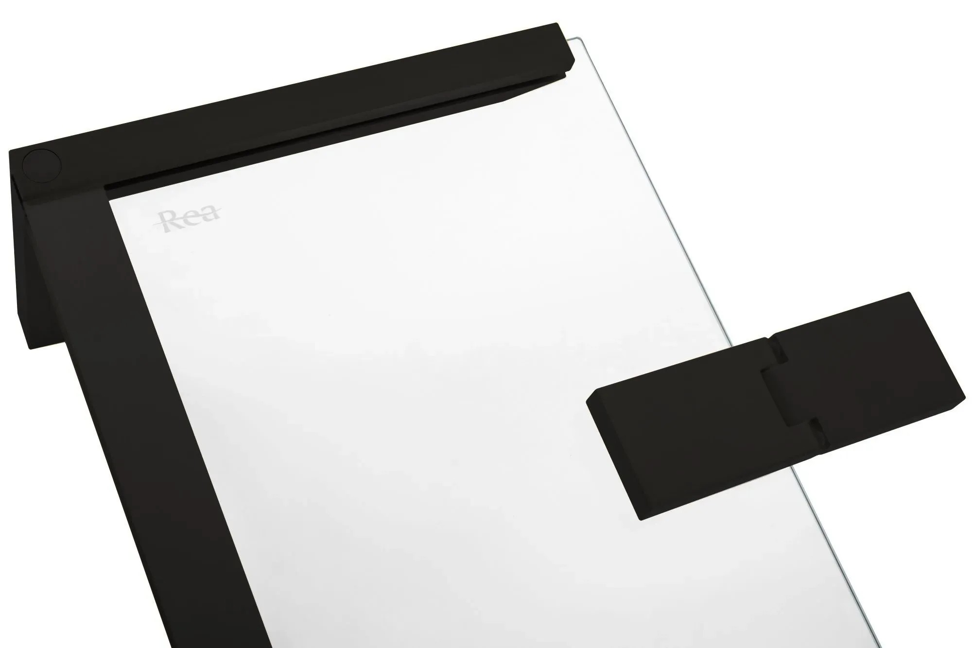Dušo Kabina Rea Hugo Double Juodas 90x90 aprašymas - Prekės nuotrauka