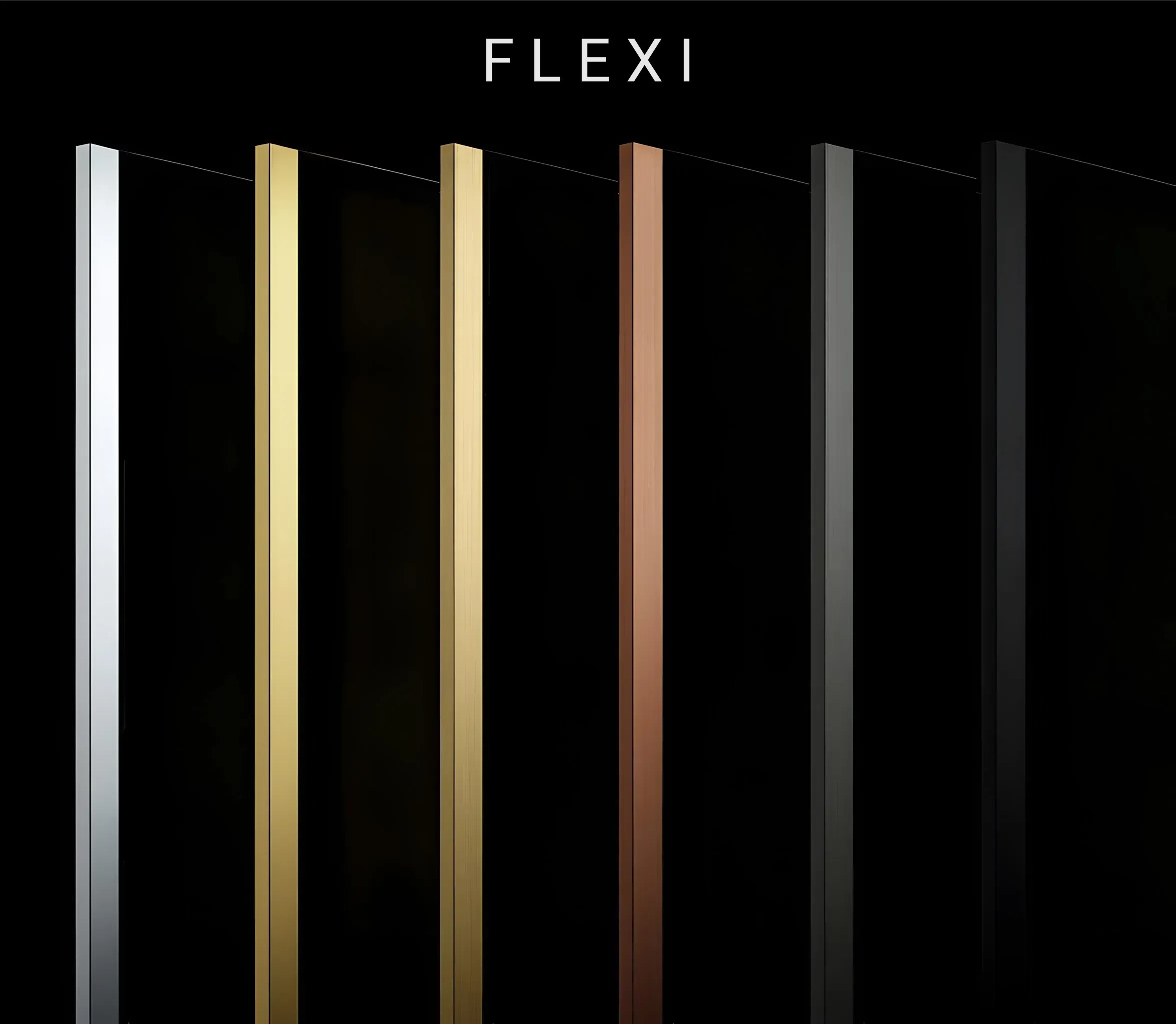 Dušo Siena Rea Flexi Pilkas / Gold 90 aprašymas - Prekės nuotrauka