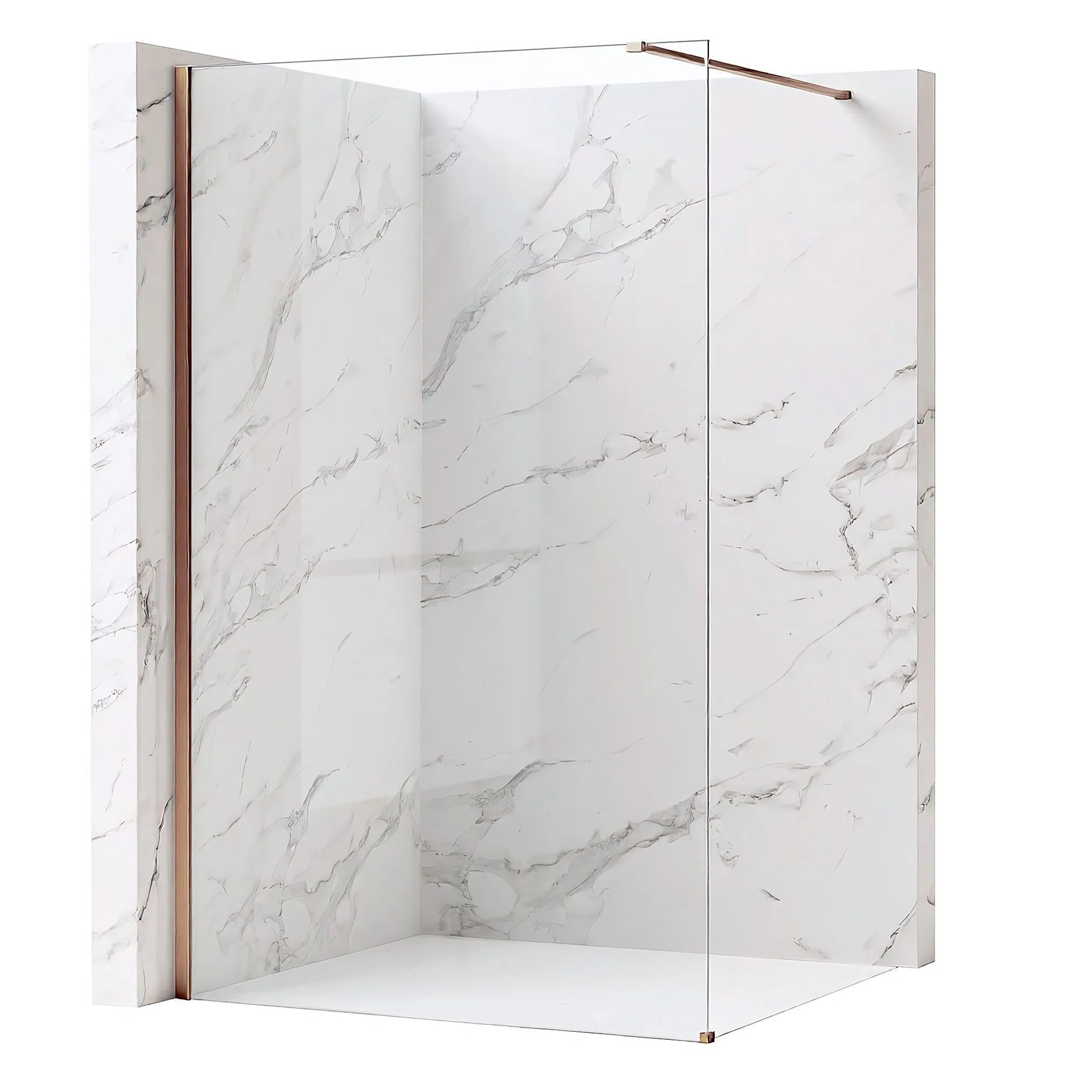 Dušo Siena Rea Flexi Transparent / Copper 110 aprašymas - Prekės nuotrauka