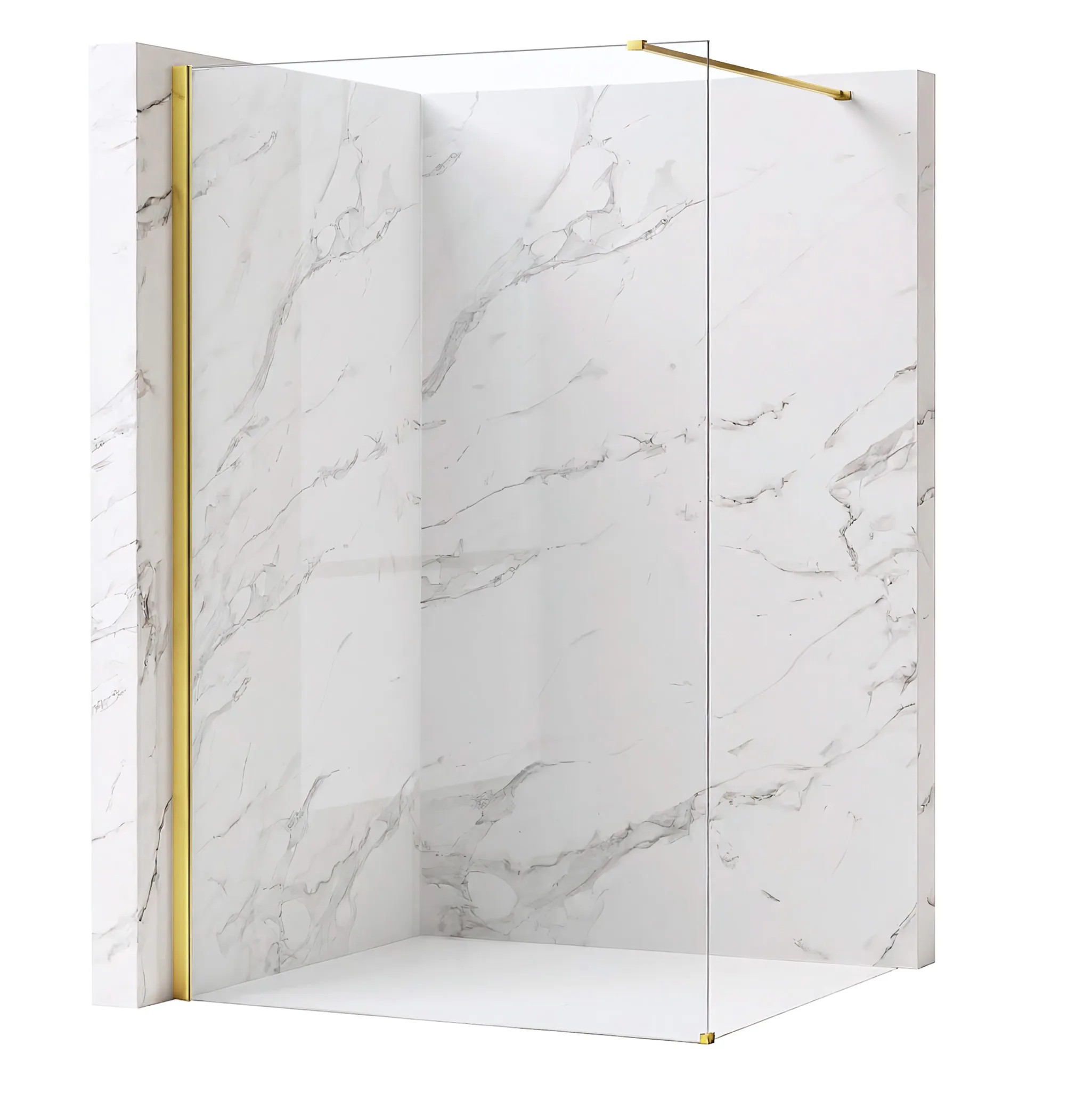 Dušo Siena Rea Flexi Transparent / Gold 70 aprašymas - Prekės nuotrauka
