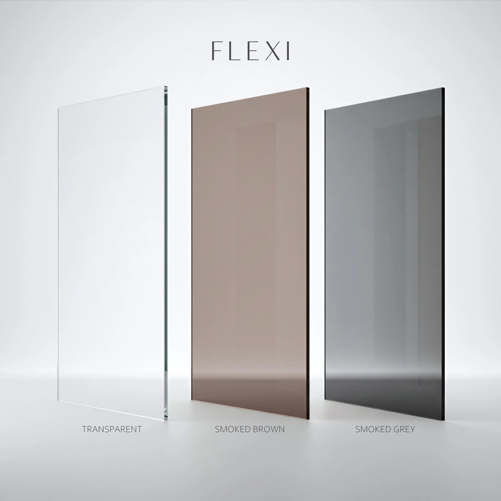 Dušo Siena Rea Flexi Transparent / Gold 130 aprašymas - Prekės nuotrauka