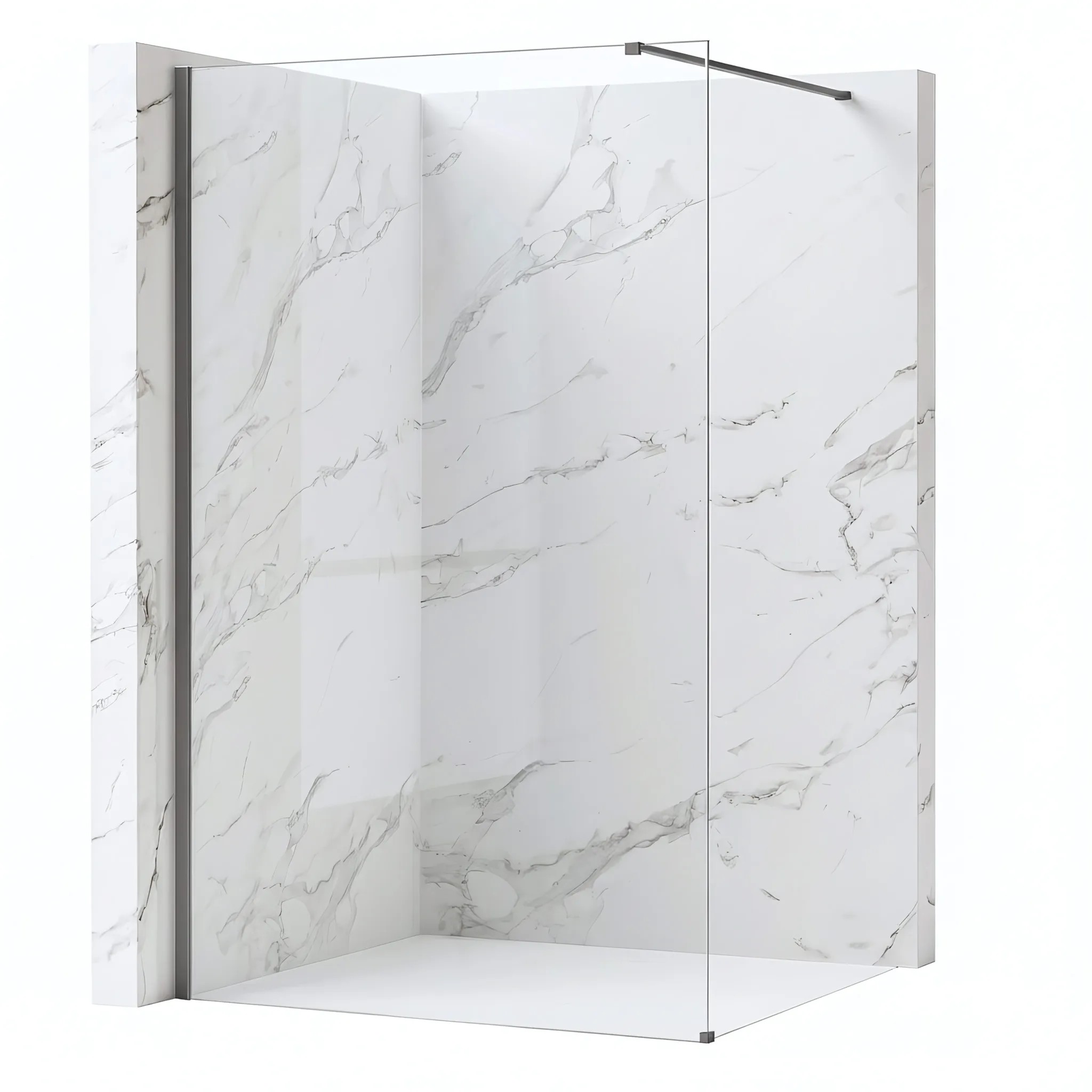 Dušo Siena Rea Flexi Transparent / Titan 90 aprašymas - Prekės nuotrauka