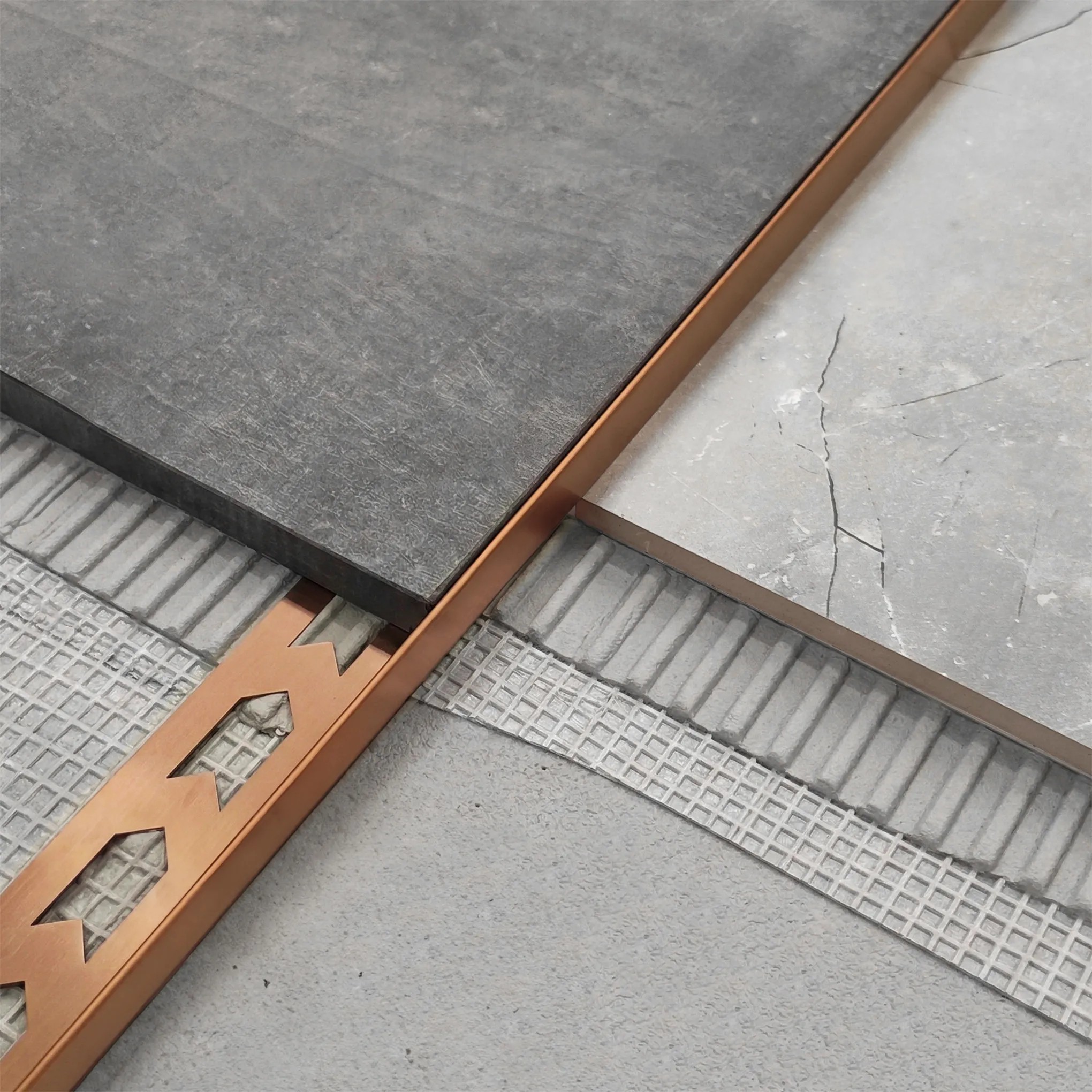 rea Dušo Šlaito Nuolydis 100cm Copper dešinys aprašymas - Prekės nuotrauka