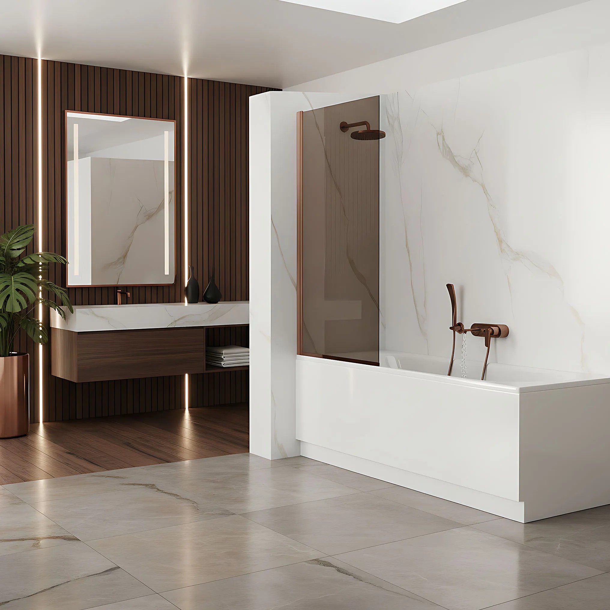Ekranas Rea Elegant Copper 80 aprašymas - Prekės nuotrauka