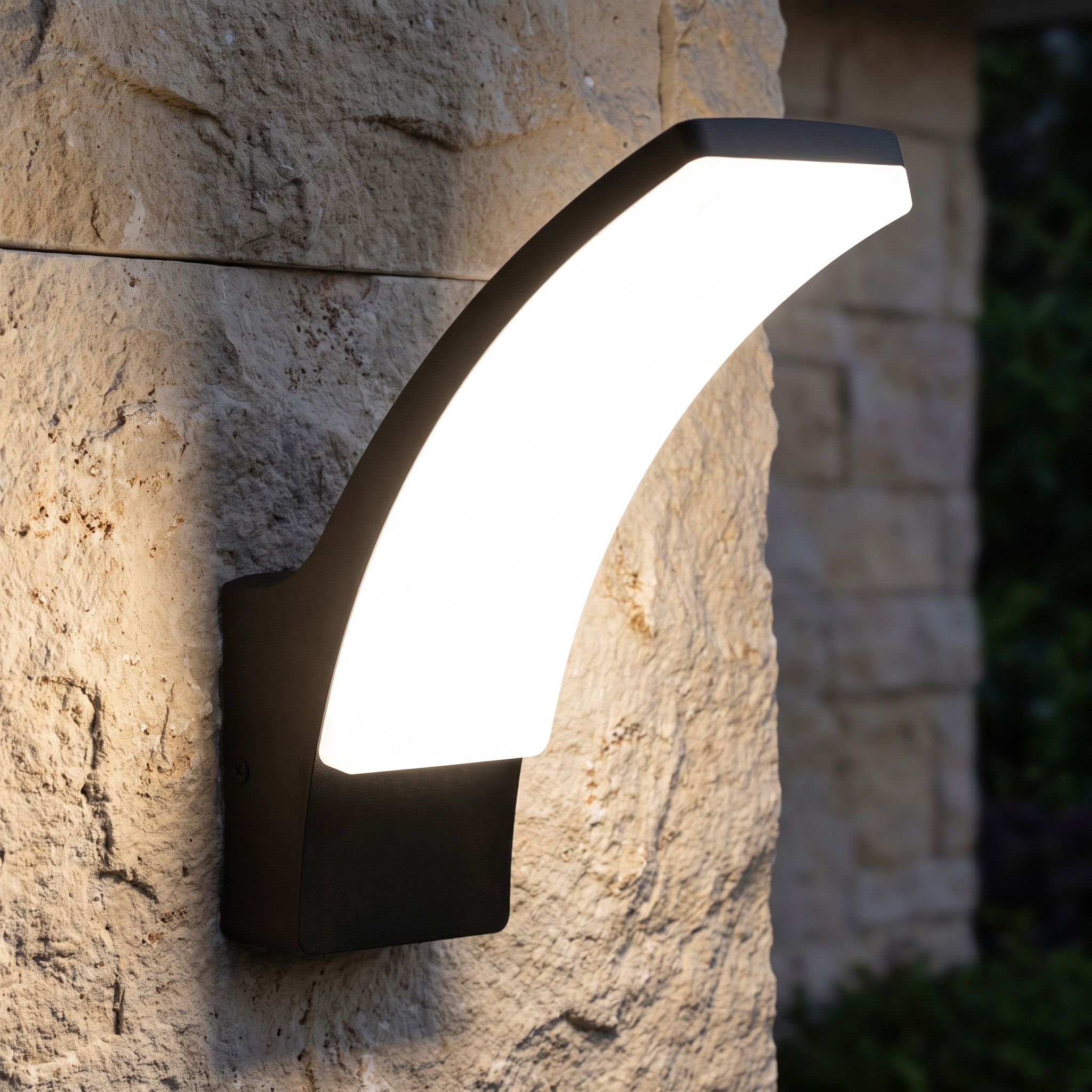 Toolight Fasado Led Sieninis Šviestuvas Jnh032-g Juodas aprašymas - Prekės nuotrauka