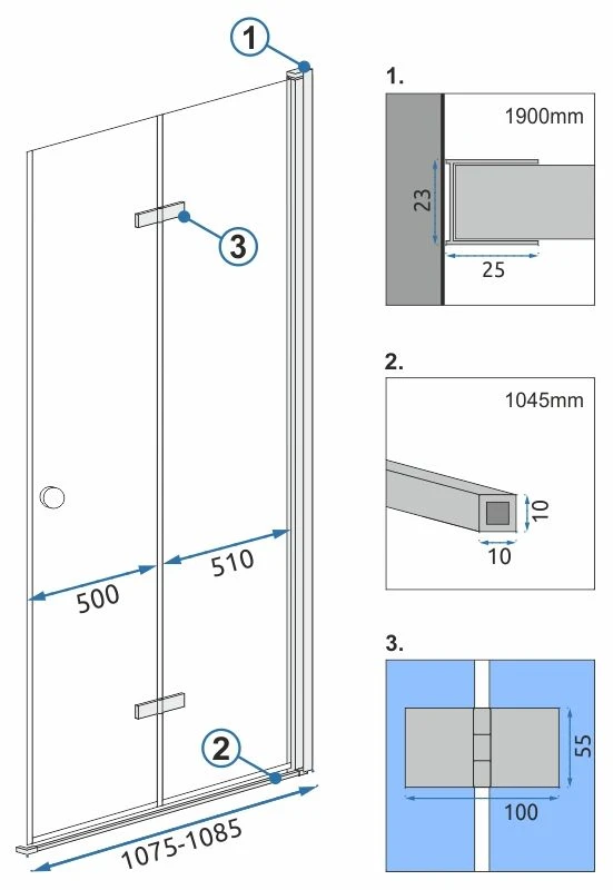 rea FOLD N2 MODULIS 110 aprašymas - Prekės nuotrauka