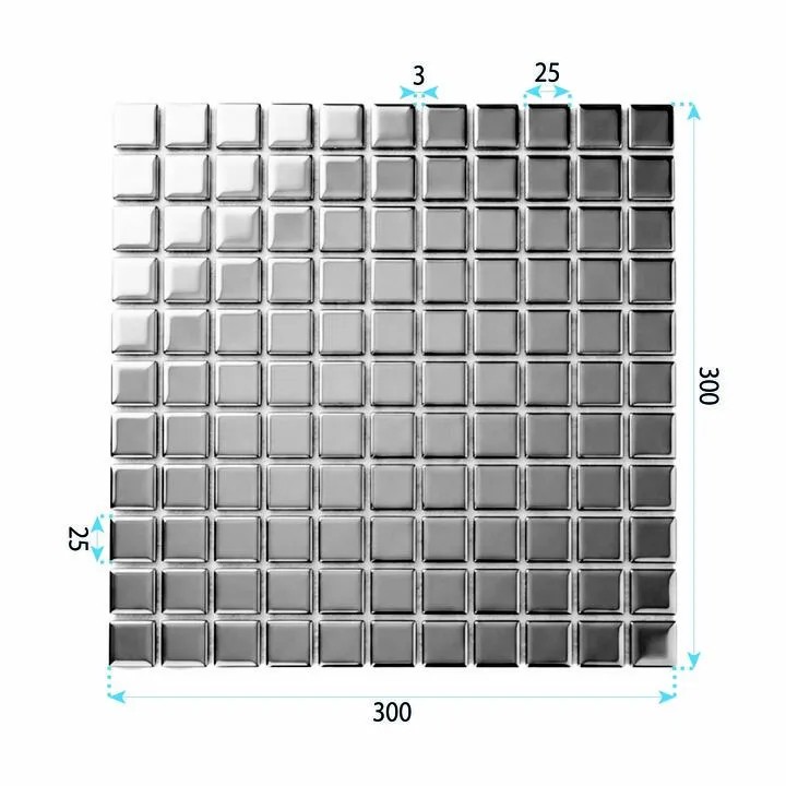 Glass Sieninė Mozaika Rea P14014 aprašymas - Prekės nuotrauka
