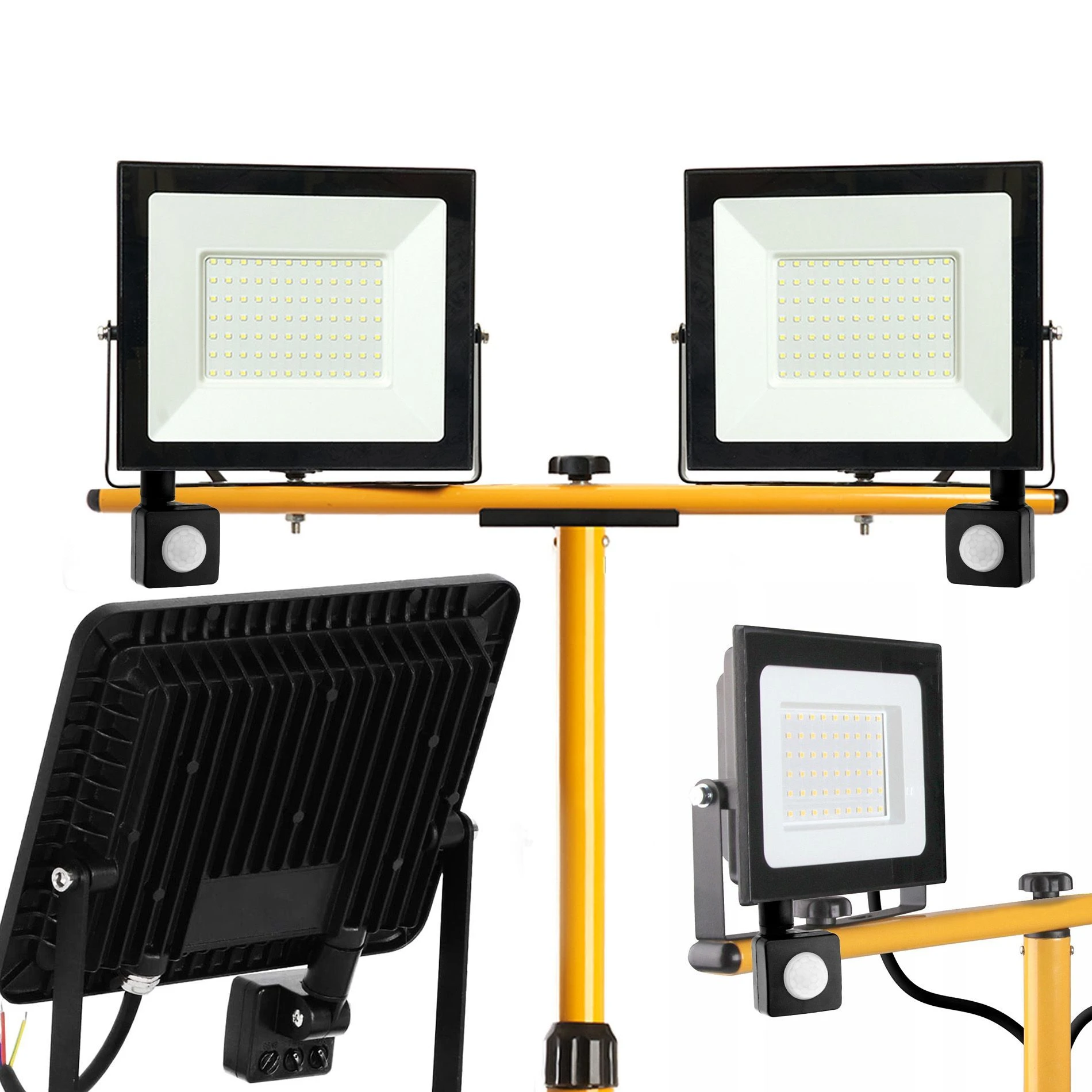 Toolight Halogenų vadovaujama motion sensor 50W RSL008-50NS aprašymas - Prekės nuotrauka