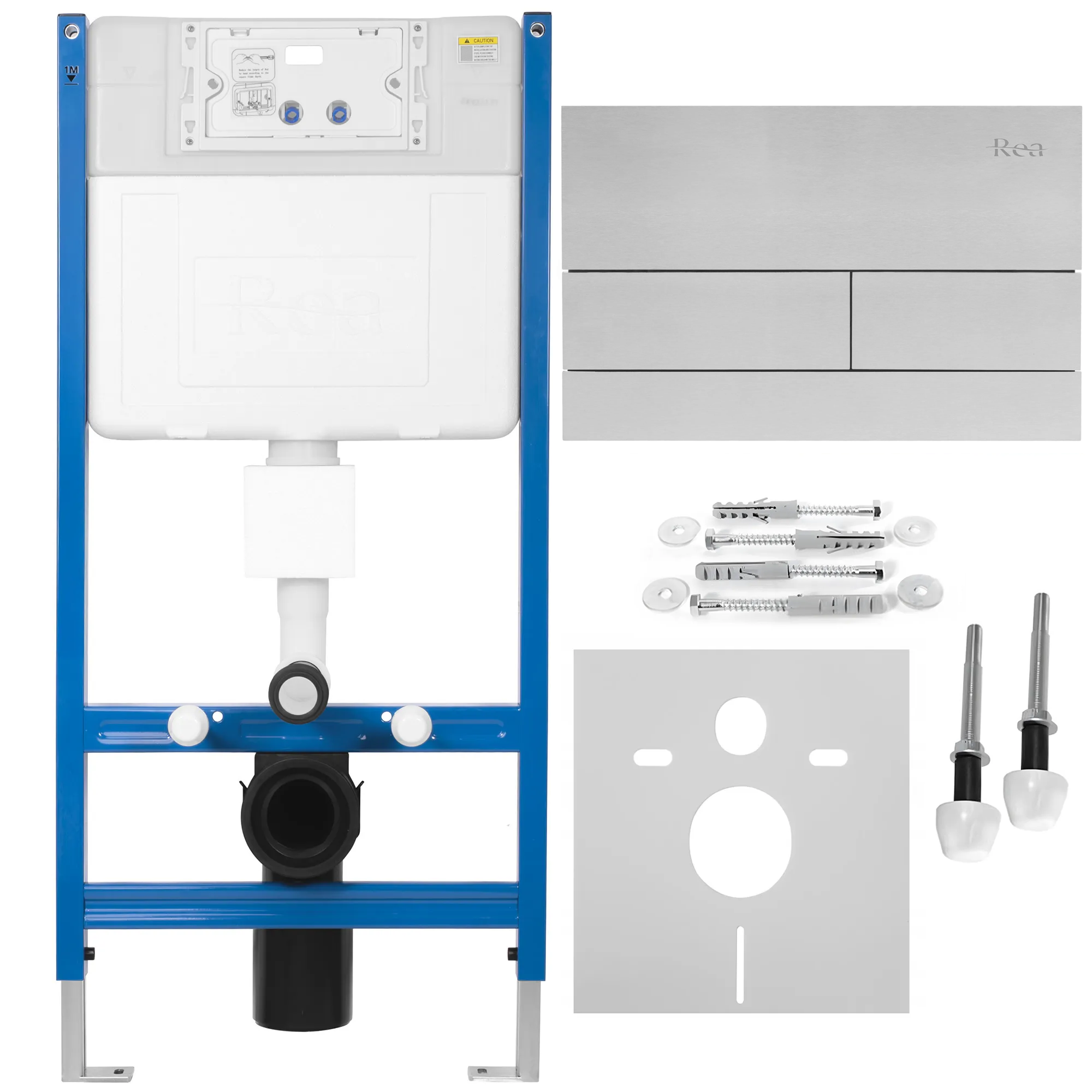 Įleistinis WC rėmas K011A-Q Rea T Steel aprašymas - Prekės nuotrauka
