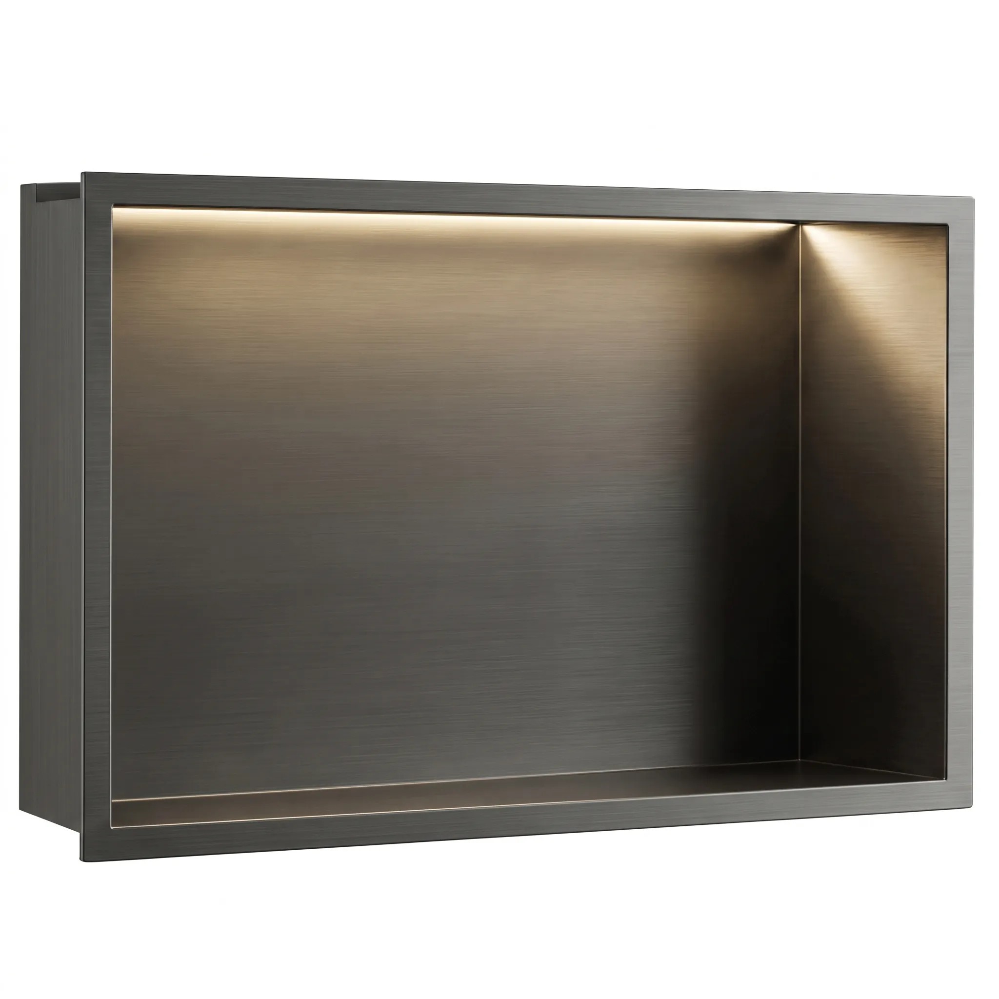 rea Įmontuojama Vonios Lentyna Led 30x45 Titan aprašymas - Prekės nuotrauka