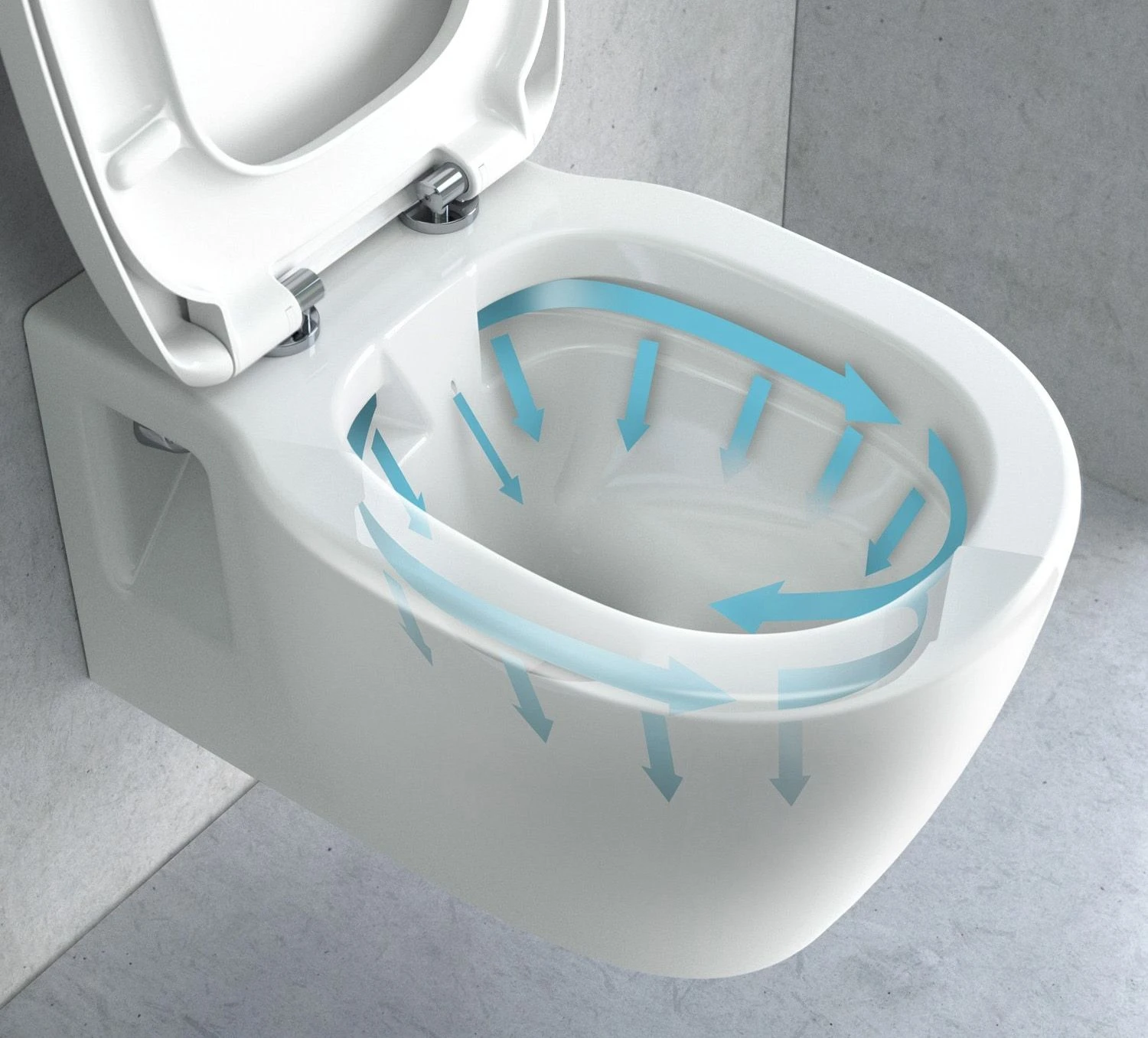 rea Klozetas WC Carlo Flat Mini Rimless + Bide Carlio Mini aprašymas - Prekės nuotrauka