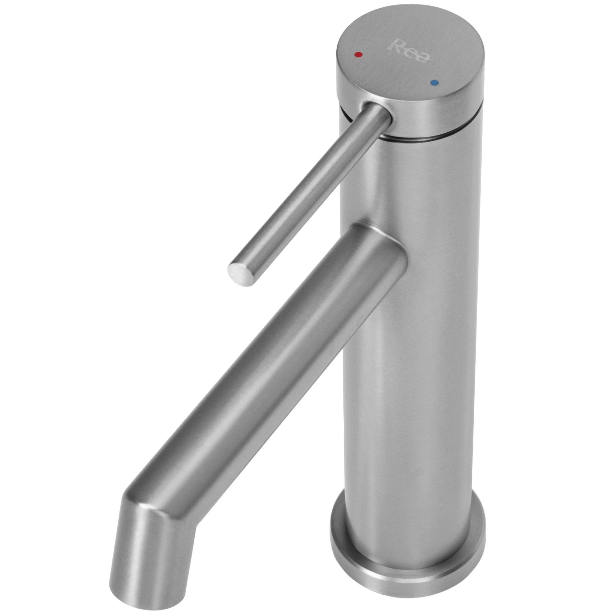 Kriauklės maišytuvas Rea Foss Nickel Low aprašymas - Prekės nuotrauka