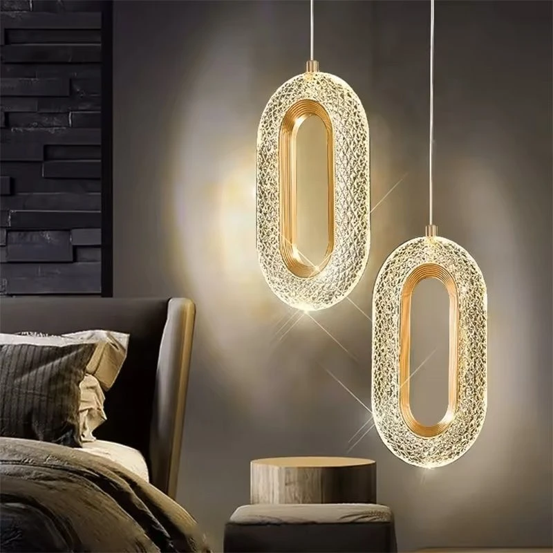 Toolight Krištolinis Pakabinamas Šviestuvas G113-1CP GOLD aprašymas - Prekės nuotrauka