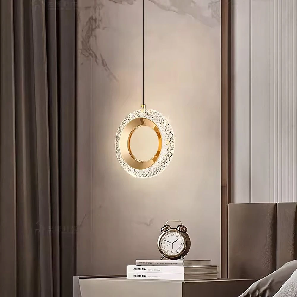 Toolight Krištolinis Pakabinamas Šviestuvas G119-1CP GOLD aprašymas - Prekės nuotrauka