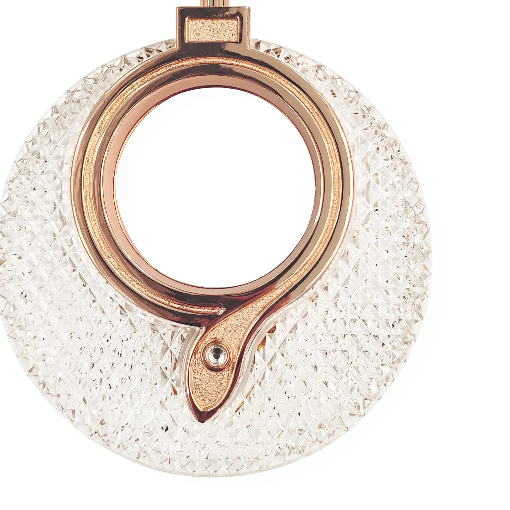 Toolight Krištolinis Pakabinamas Šviestuvas LHJ110-1CP LIGHT ROSE GOLD aprašymas - Prekės nuotrauka