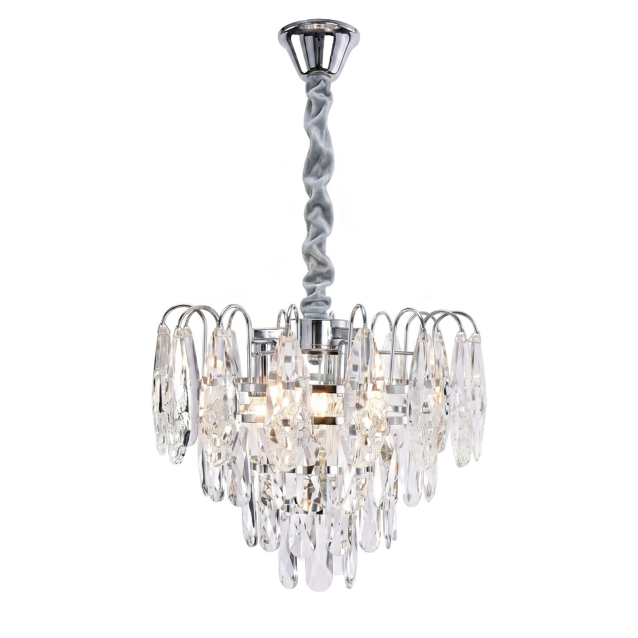 Toolight Krištolinis pakabinamas šviestuvas SWE077-CP 30cm Chrome aprašymas - Prekės nuotrauka