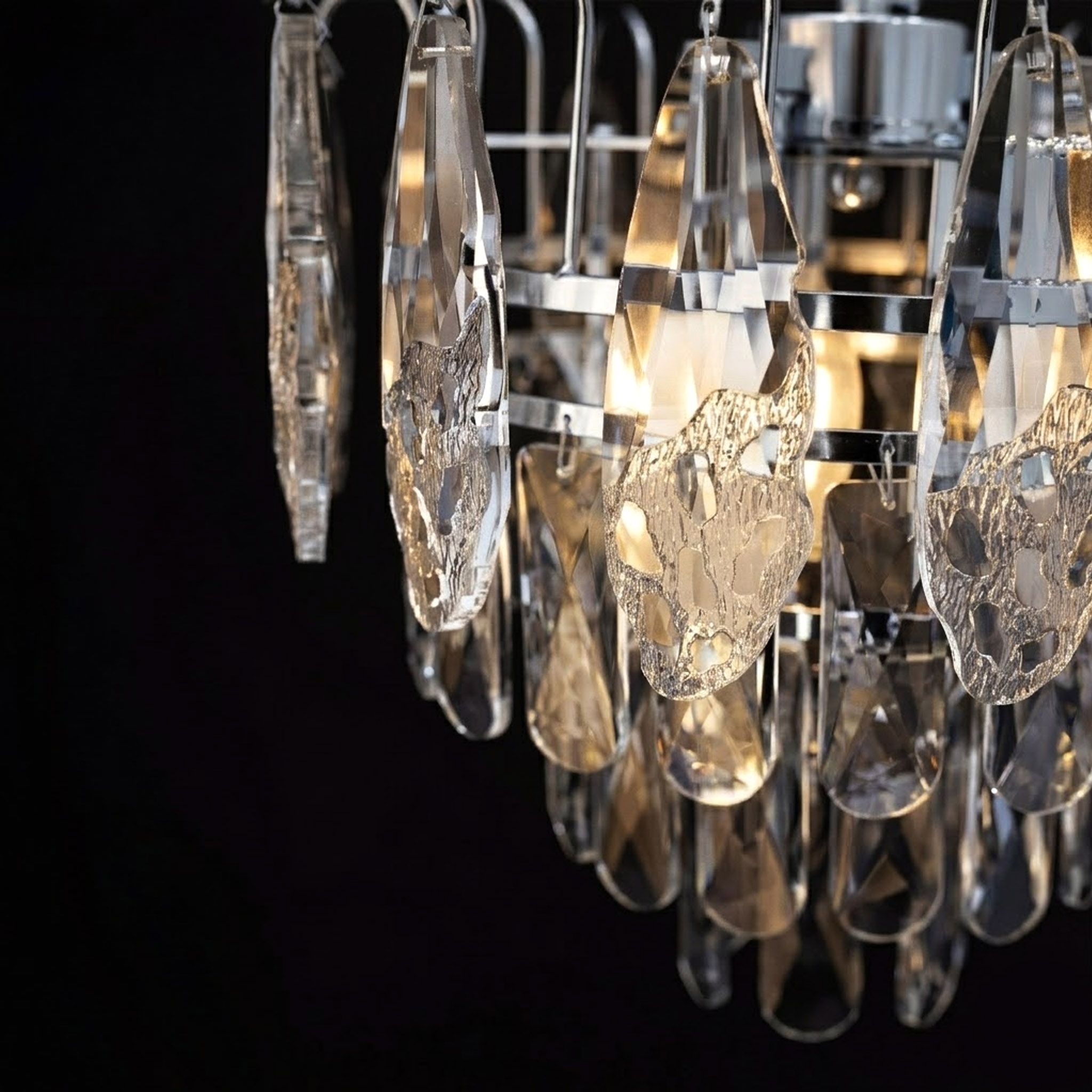 Toolight Krištolinis pakabinamas šviestuvas SWE077-CP 30cm Chrome aprašymas - Prekės nuotrauka