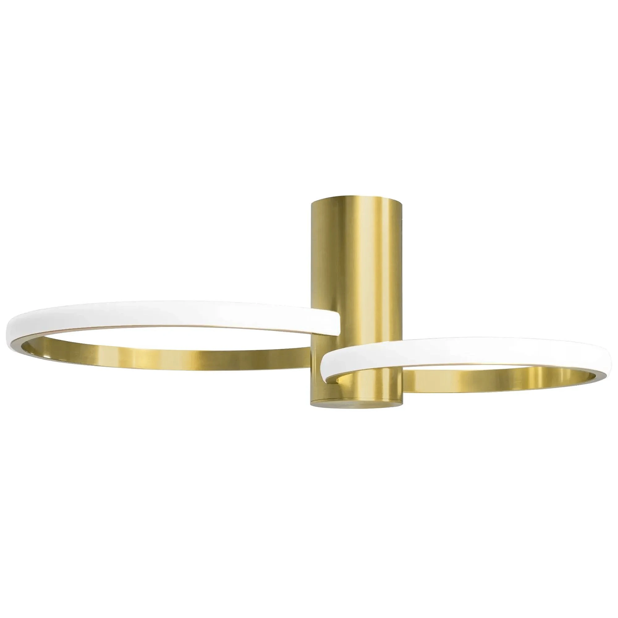 Toolight Krištolinis plafoninis lubinis šviestuvas APP1402-CW Gold aprašymas - Prekės nuotrauka