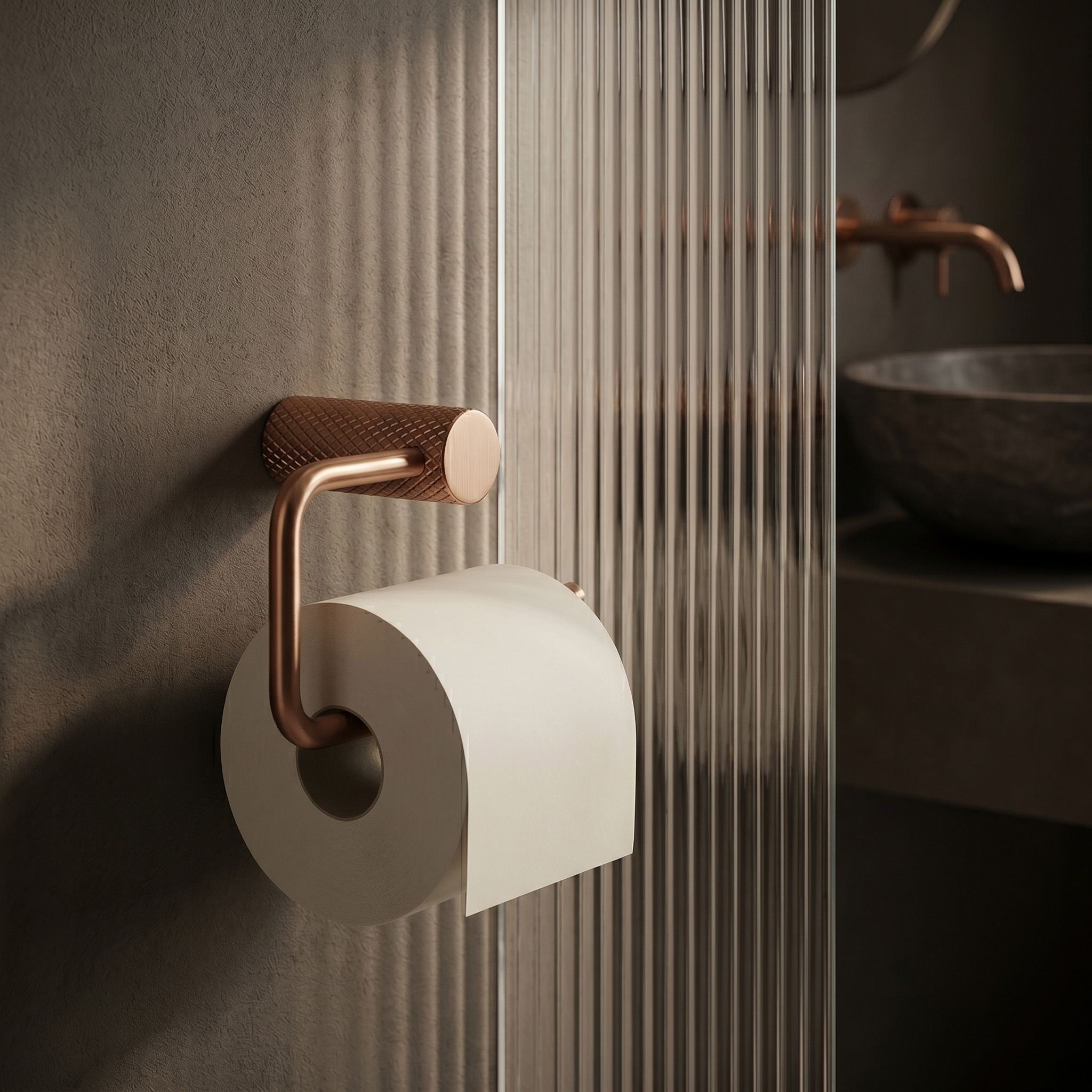 Laikiklis tualetinio popieriaus A62309BRG OTTO Copper aprašymas - Prekės nuotrauka