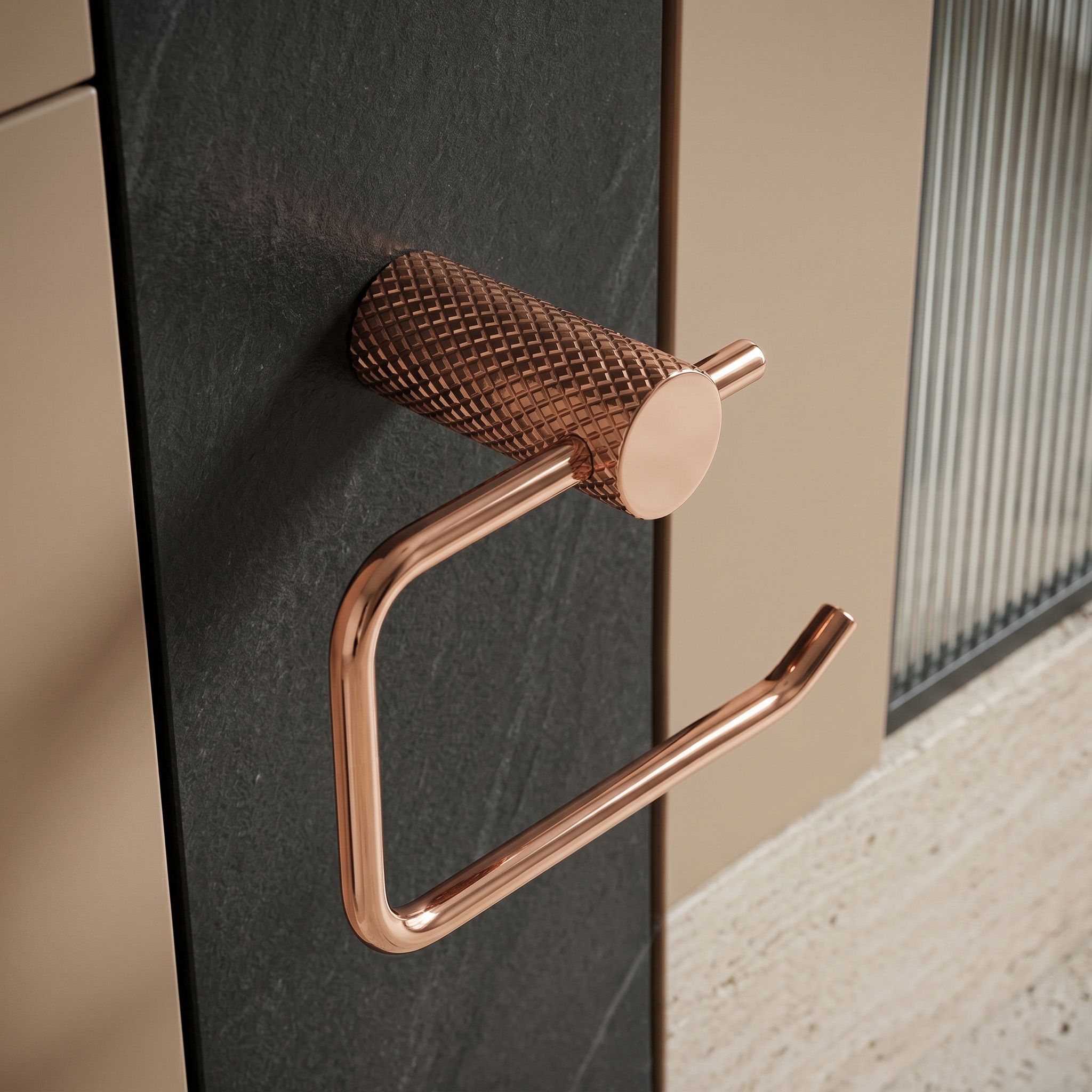 Laikiklis tualetinio popieriaus A62309RG OTTO Copper aprašymas - Prekės nuotrauka