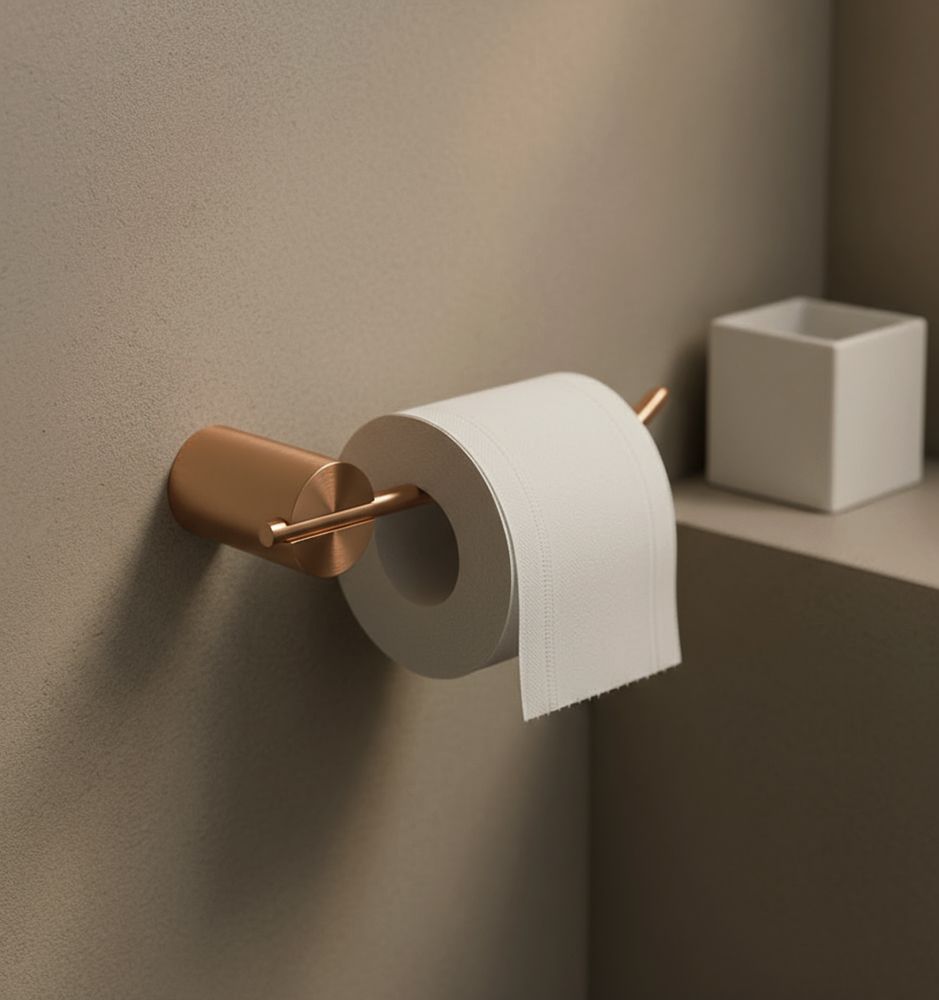rea Laikiklis Tualetinio Popieriaus Tomi 5809 Copper aprašymas - Prekės nuotrauka