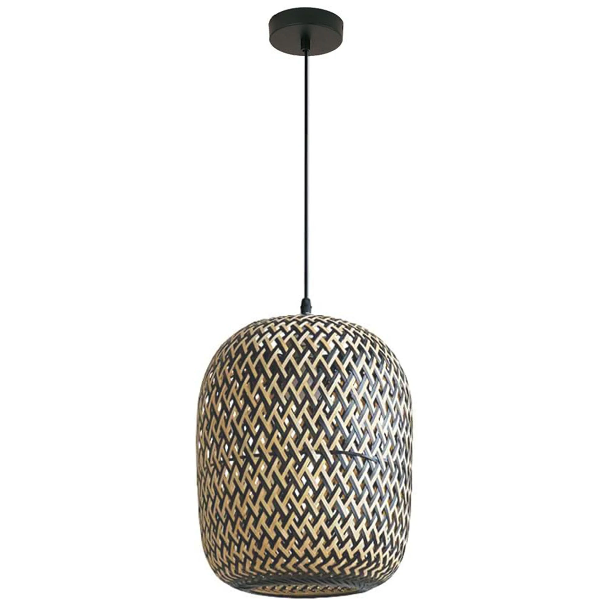 Pakabinamas šviestuvas Toolight LAMPA SUFITOWA WISZĄCA BOHO BAMBOO APP1542-1CP aprašymas - Prekės nuotrauka