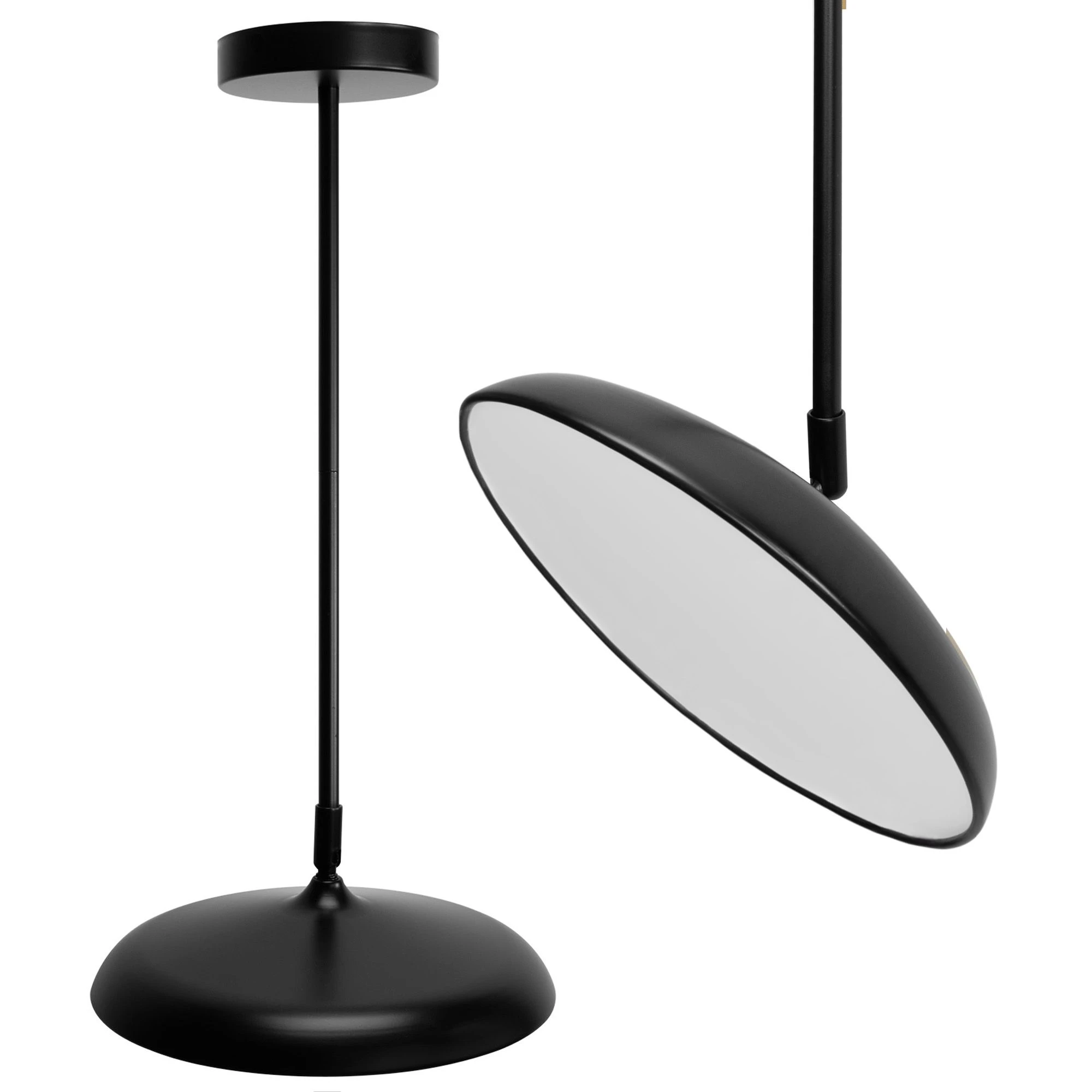 Pakabinamas šviestuvas Toolight Lampa wisząca LED APP1280-CP Juodas aprašymas - Prekės nuotrauka