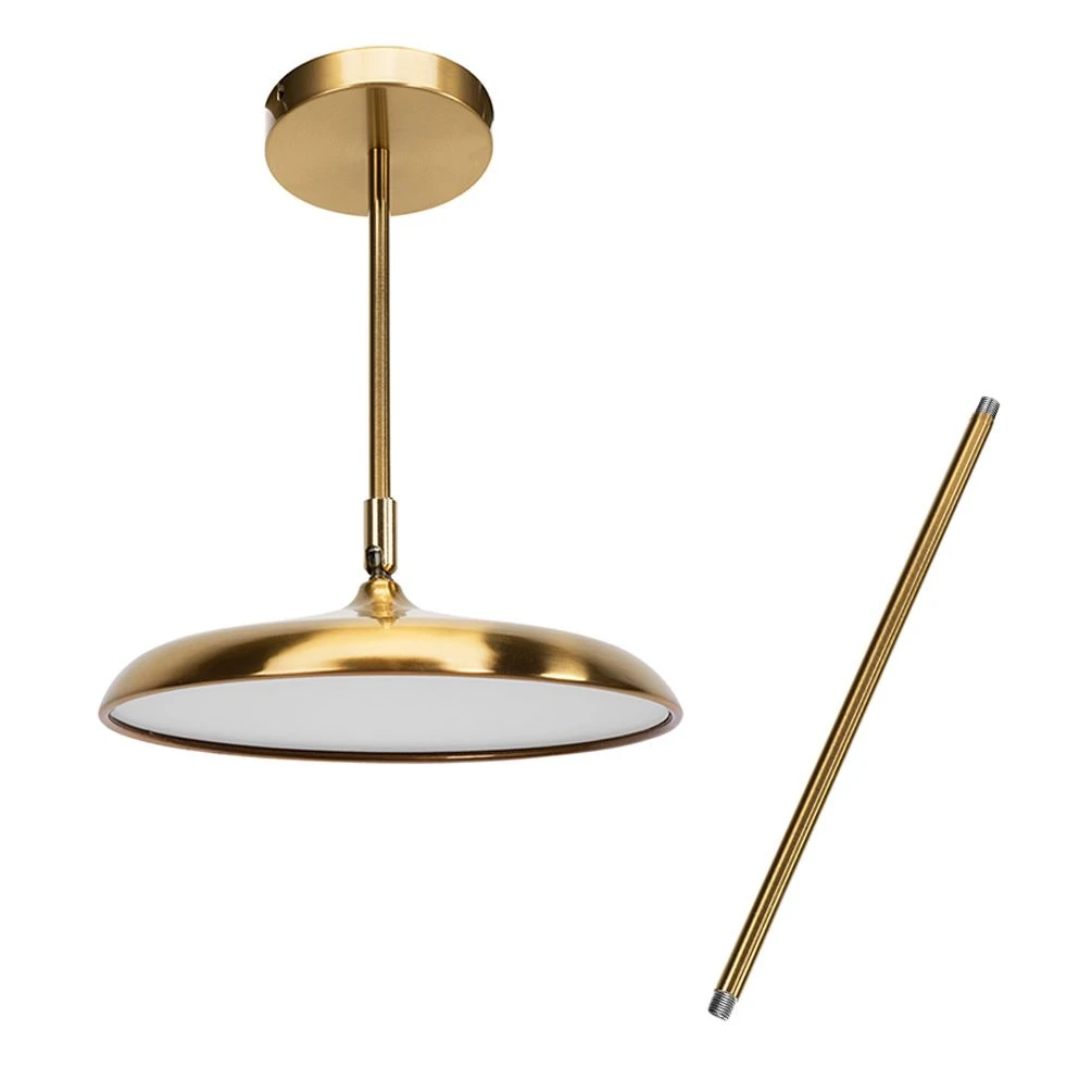 Pakabinamas šviestuvas Toolight Lampa wisząca LED APP1281-CP Gold aprašymas - Prekės nuotrauka