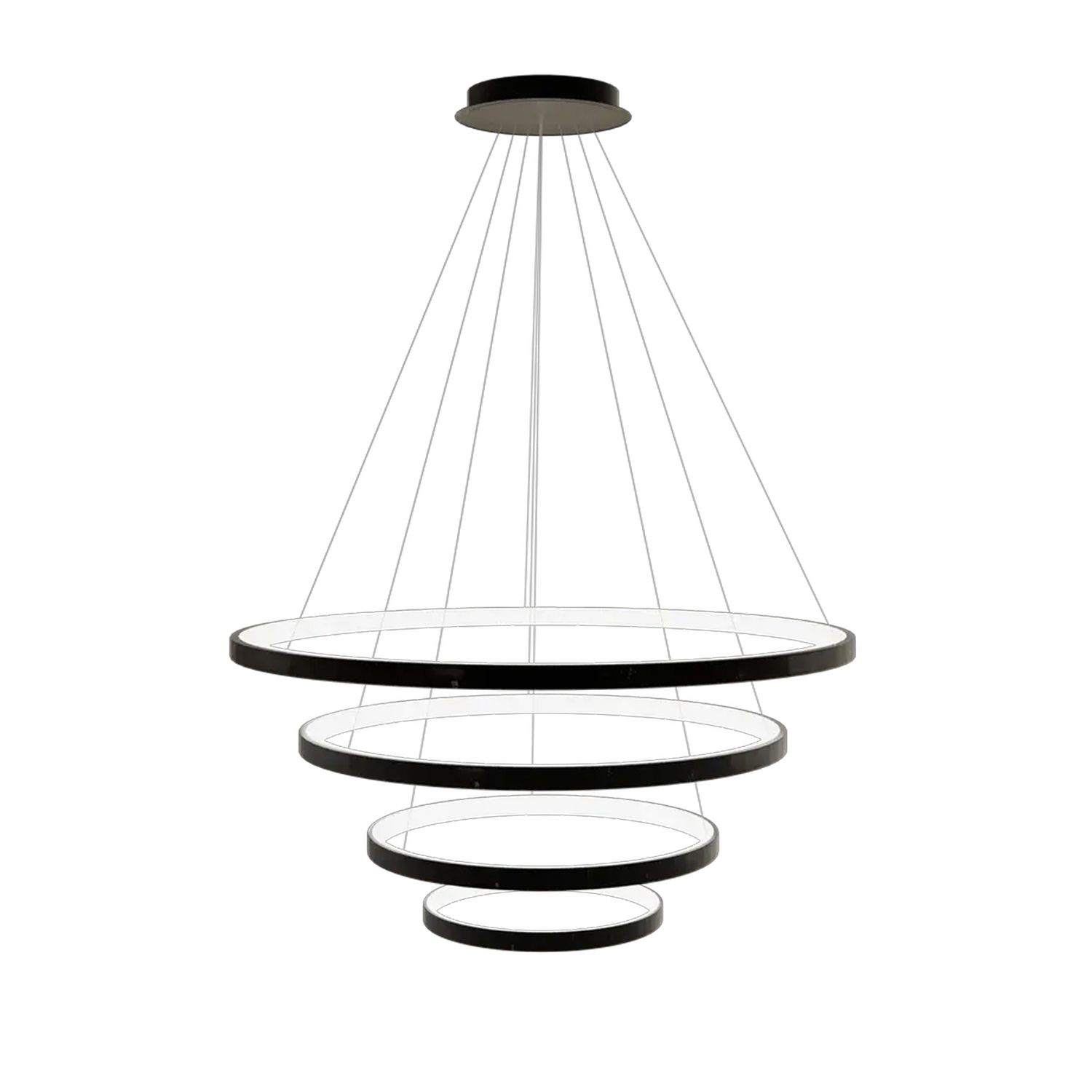 Lubinis šviestuvas Toolight Lampa Wisząca Lhj014-cp4 Juodas aprašymas - Prekės nuotrauka