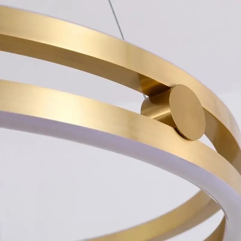Pakabinamas šviestuvas Toolight Lampa wisząca LHJ015-CP 60 CM GOLD aprašymas - Prekės nuotrauka