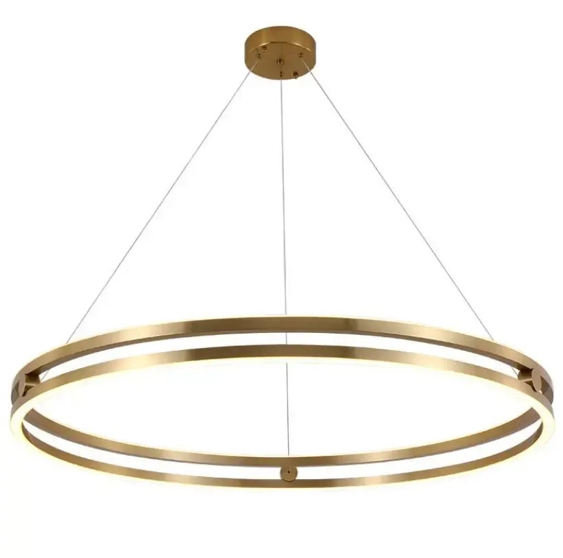 Pakabinamas šviestuvas Toolight Lampa wisząca LHJ015-CP 60 CM GOLD aprašymas - Prekės nuotrauka