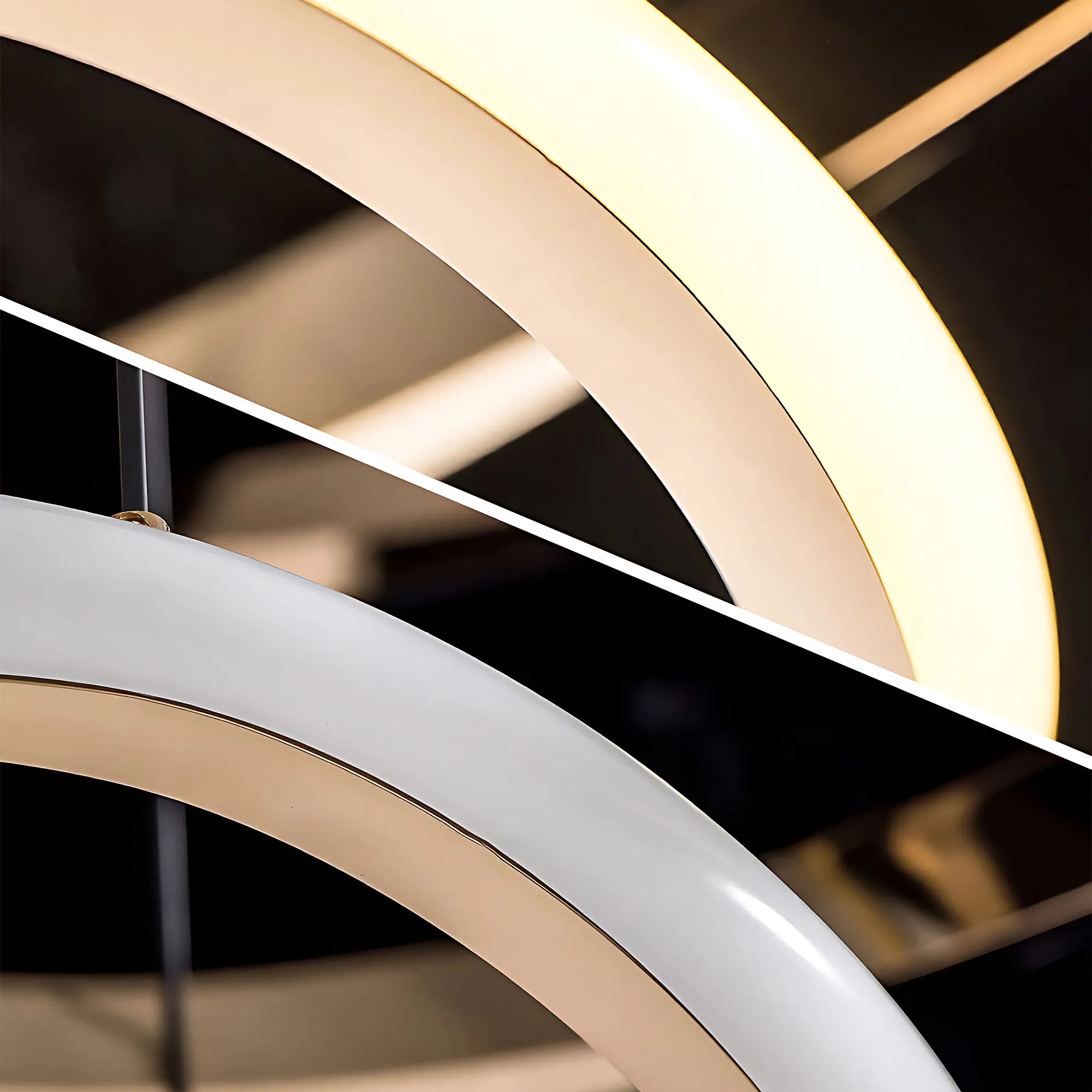Pakabinamas šviestuvas Toolight Lampa wisząca LHJ018-CP3 GOLD aprašymas - Prekės nuotrauka
