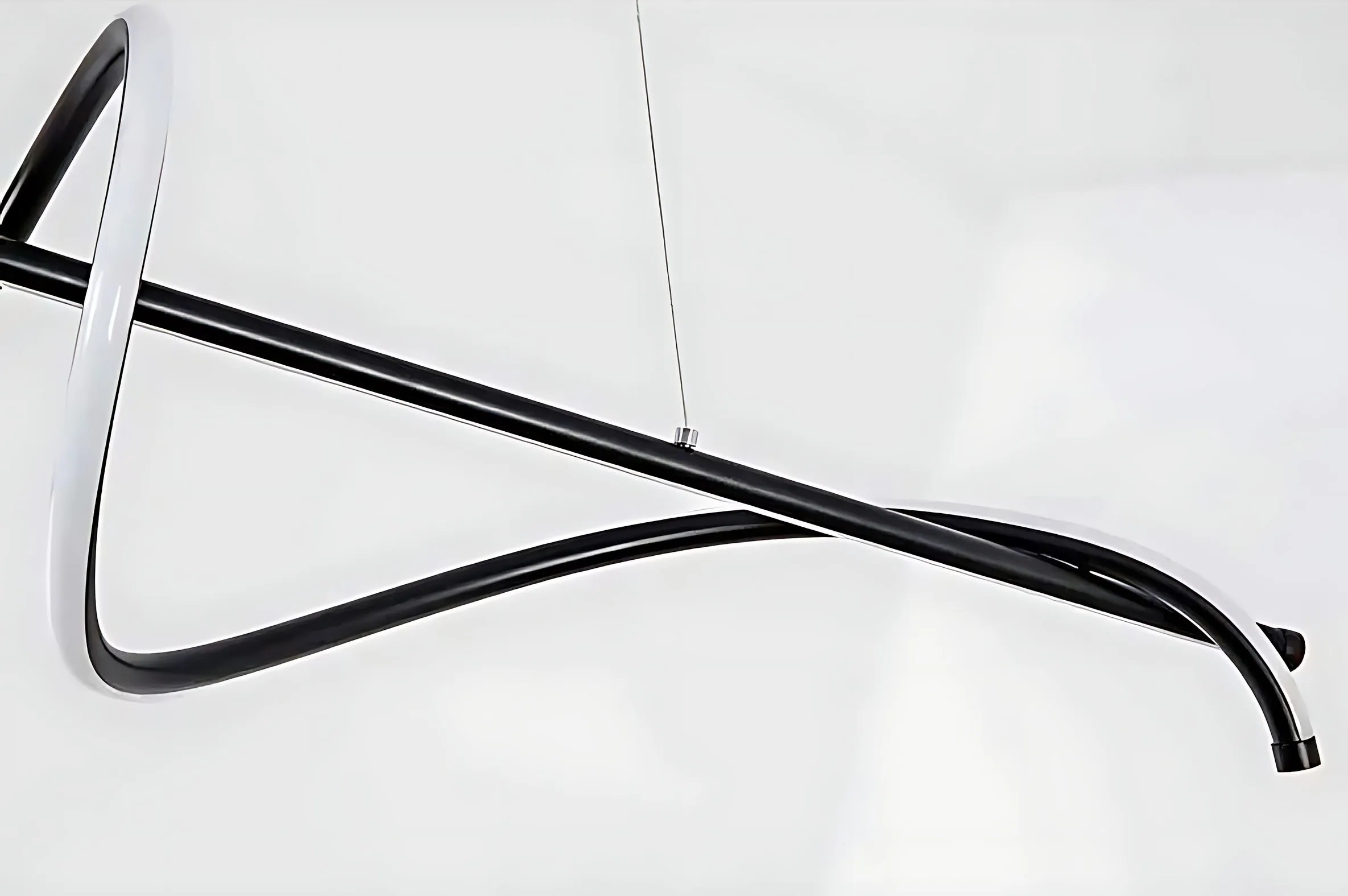 Pakabinamas šviestuvas Toolight Lampa wisząca LHJ023-CP 120 cm Juodas aprašymas - Prekės nuotrauka